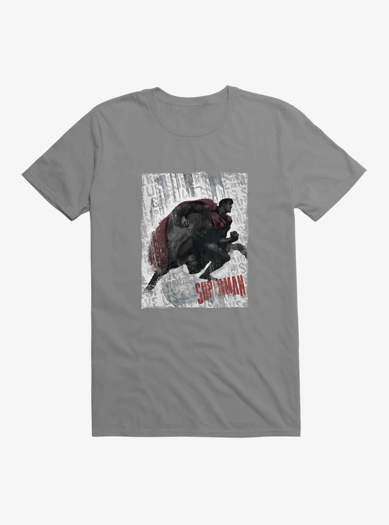 DC Comics Superman Hero Silhouette T-Shirt, , hi-res