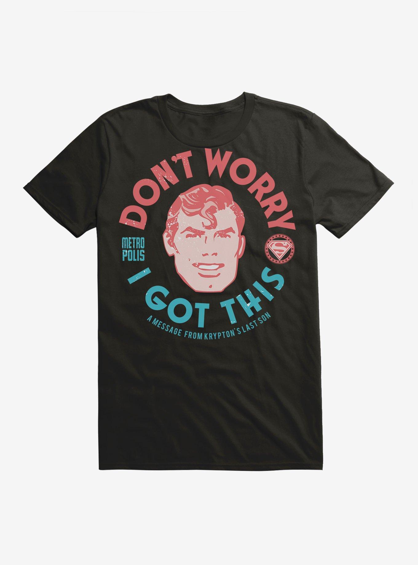 DC Comics Superman It's All Good Black T-Shirt, , hi-res