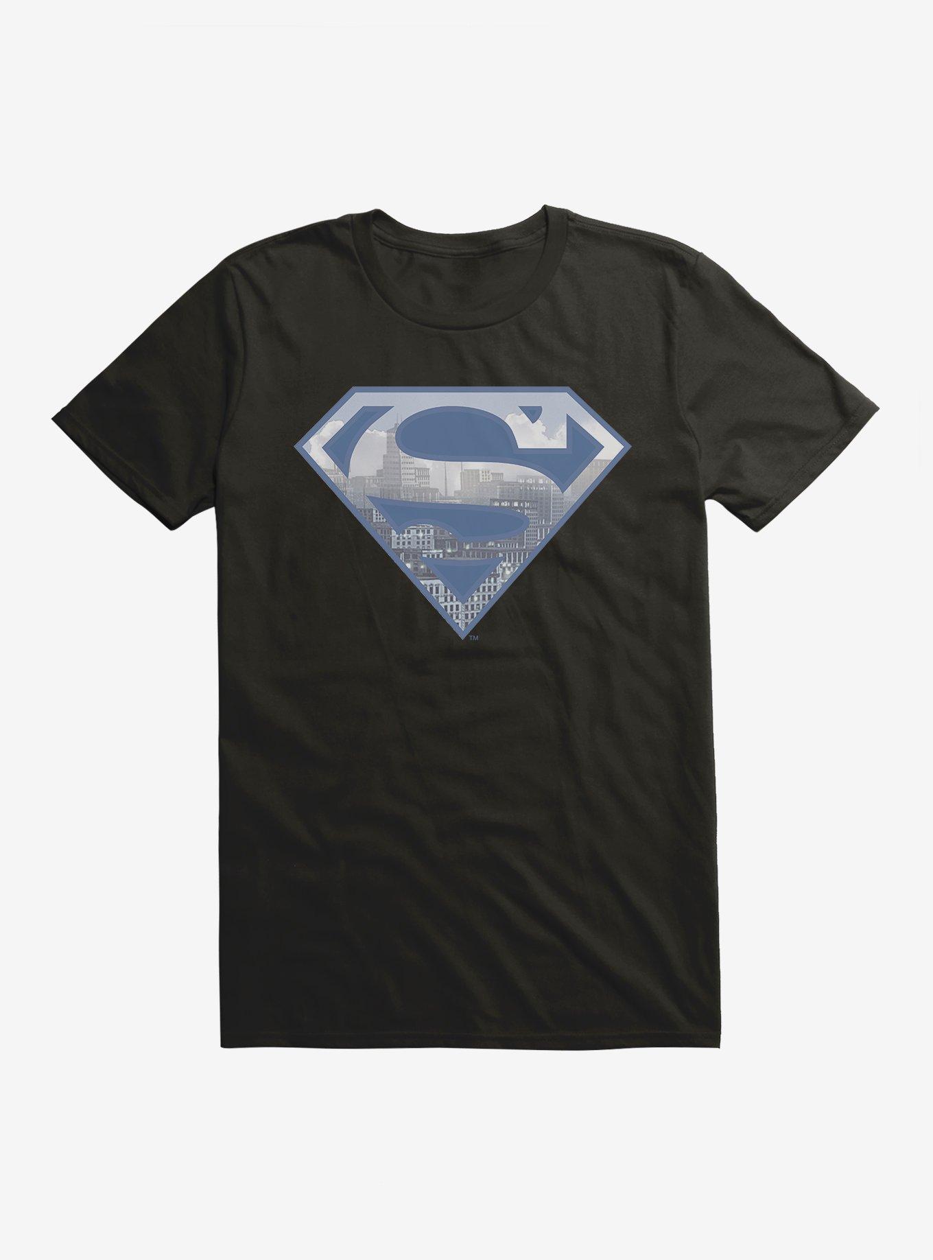 DC Comics Superman Metropolis Logo Silhouette T-Shirt, , hi-res