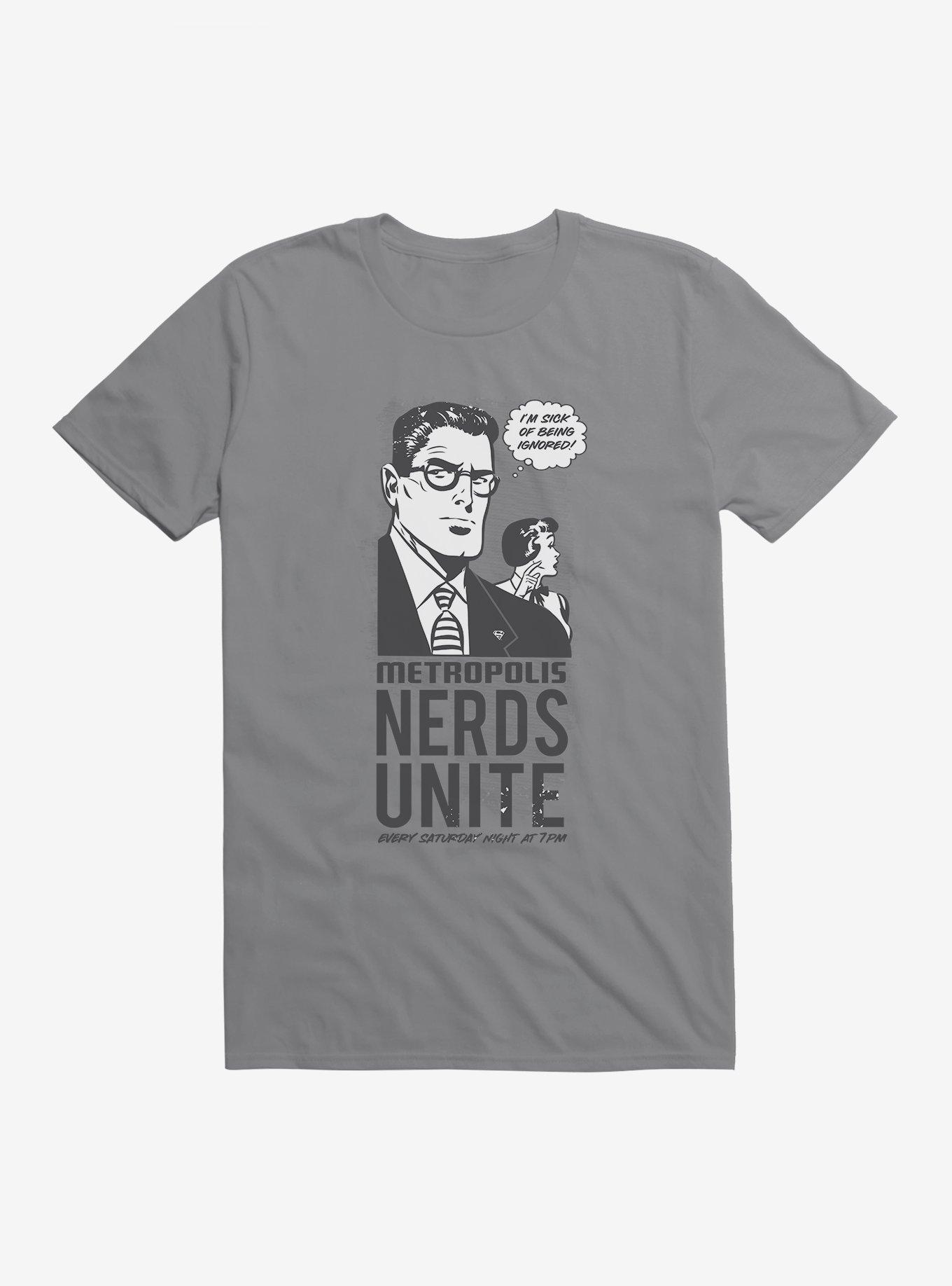 DC Comics Superman Nerds Unite T-Shirt, , hi-res