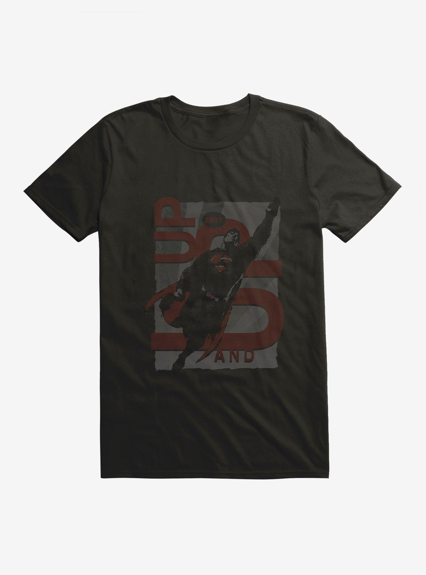 DC Comics Superman Up And Up T-Shirt, BLACK, hi-res
