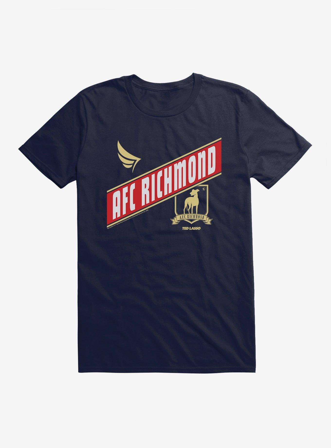 Ted Lasso AFC Richmond Banner T-Shirt, NAVY, hi-res