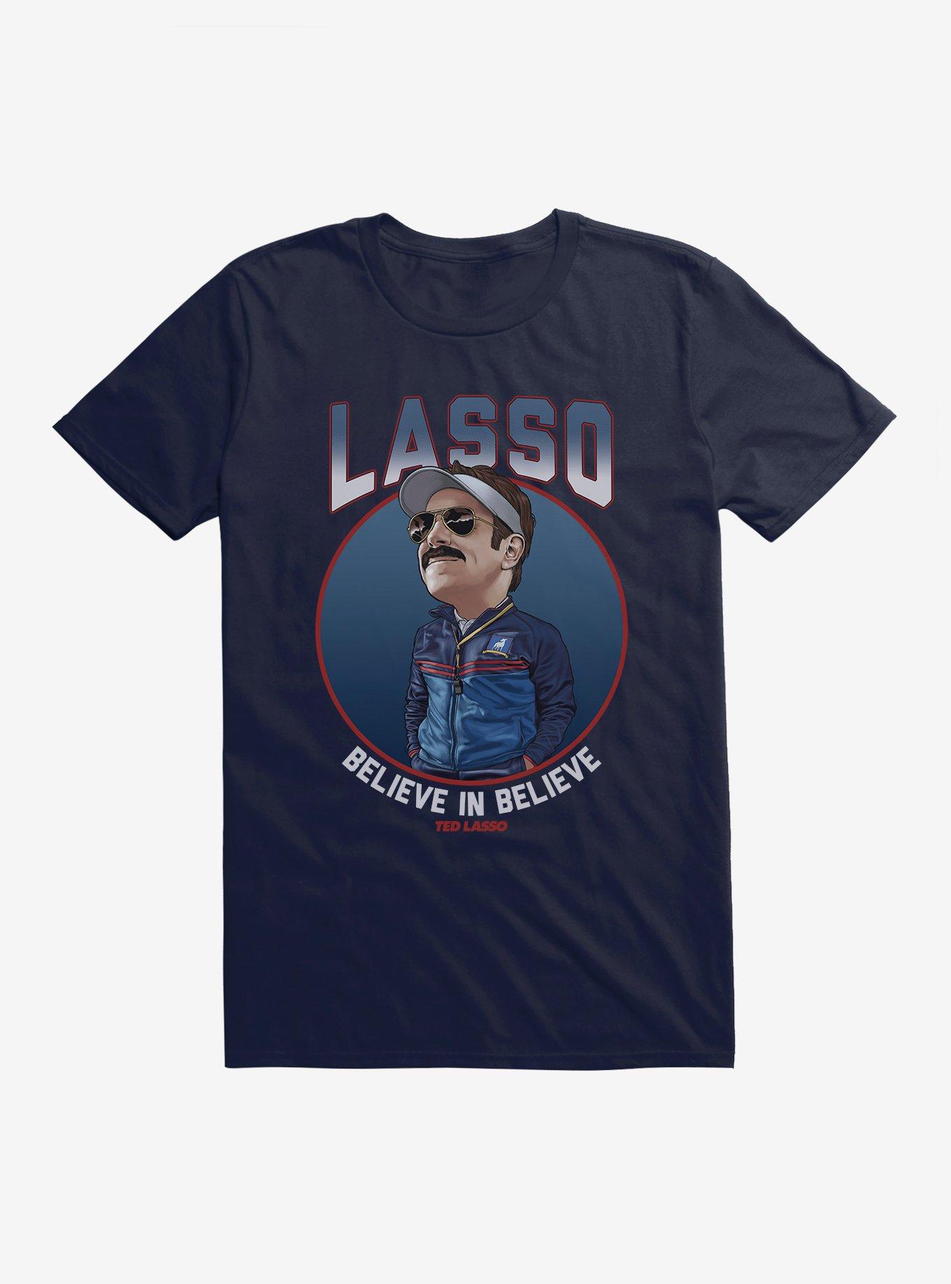 Ted Lasso Believe In Believe T-Shirt, NAVY, hi-res
