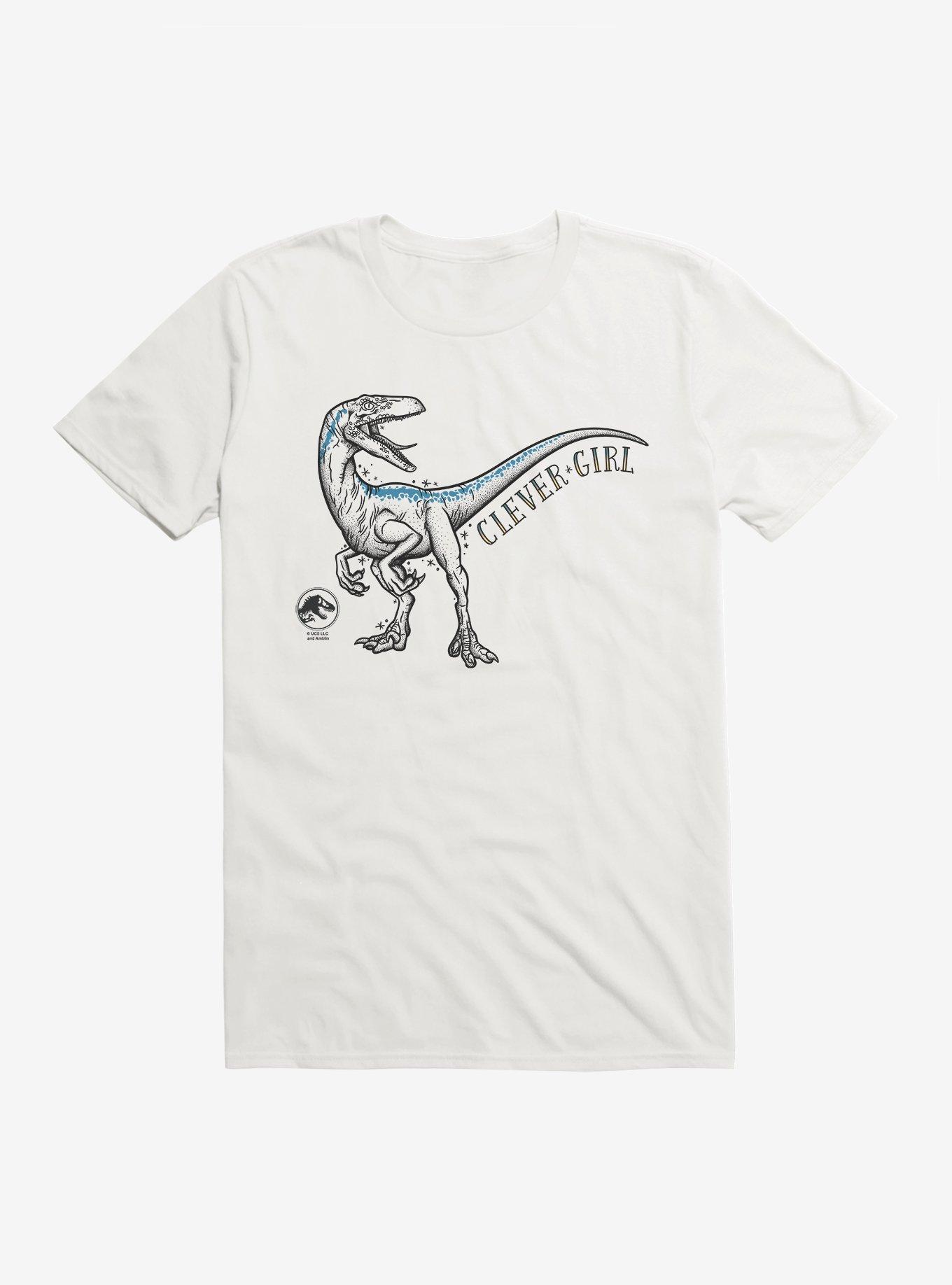 Jurassic World Clever Girl Illustrated T-Shirt