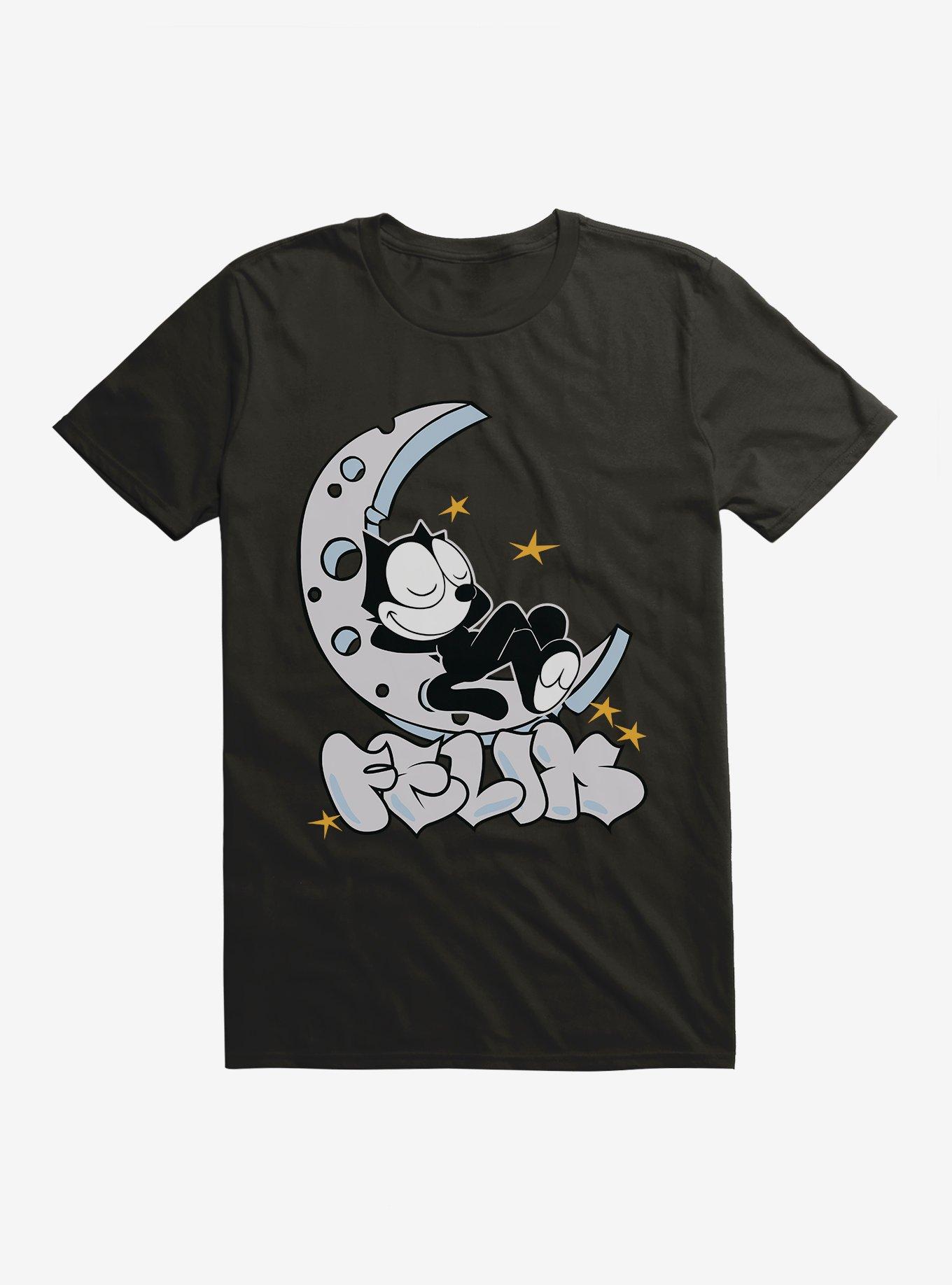 Felix The Cat Sweet Dreams T-Shirt, BLACK, hi-res