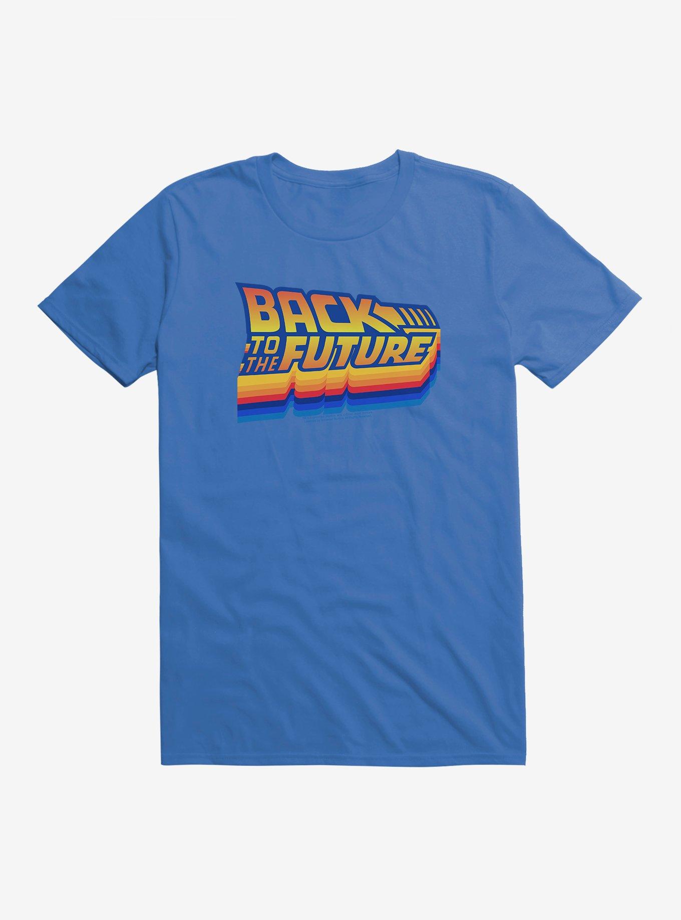 Back To The Future Logo T-Shirt, , hi-res