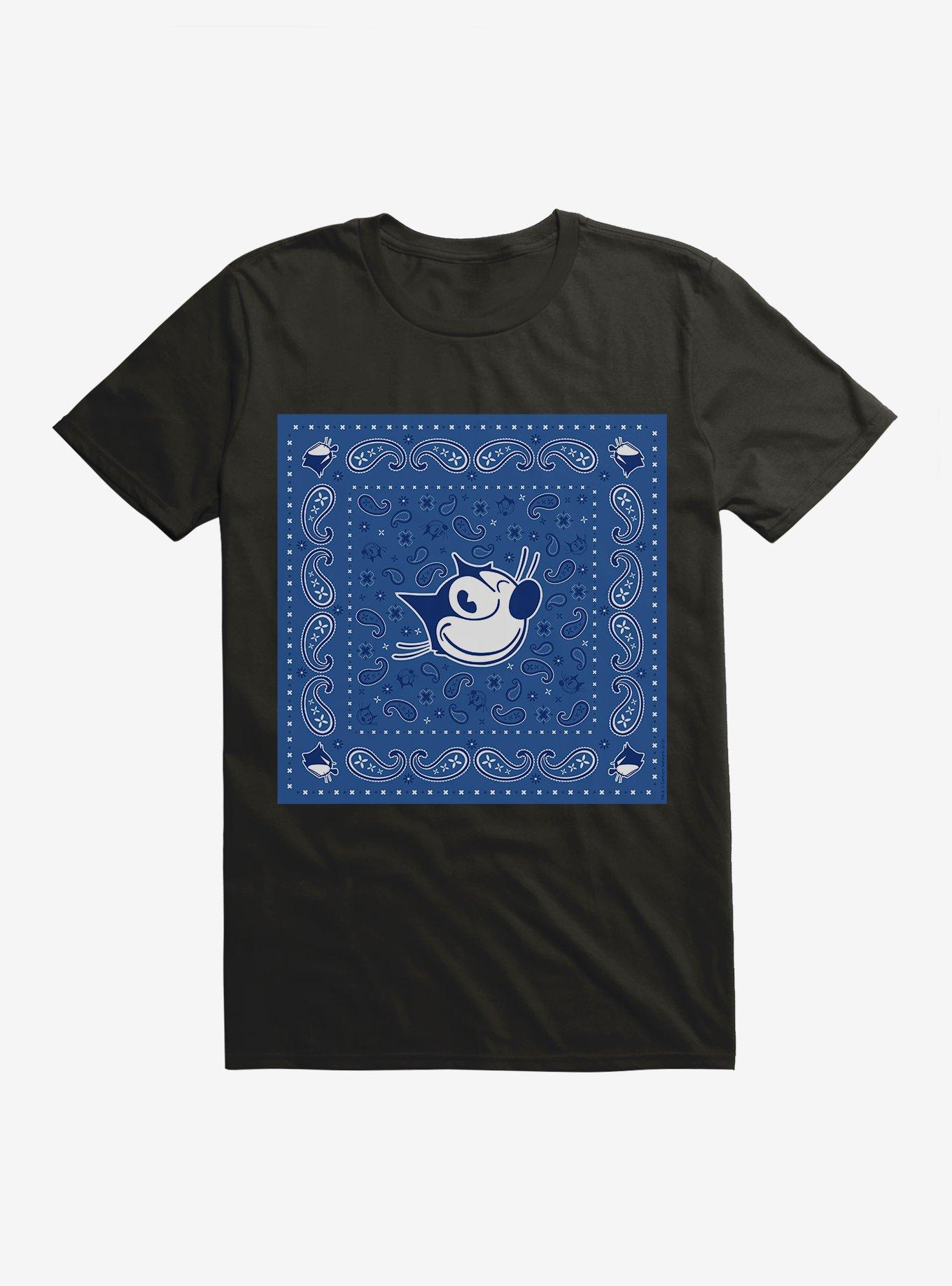 Felix The Cat Bandana T-Shirt, BLACK, hi-res