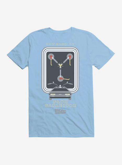 Back To The Future Flux Capacitor Power T-Shirt - BLUE | Hot Topic