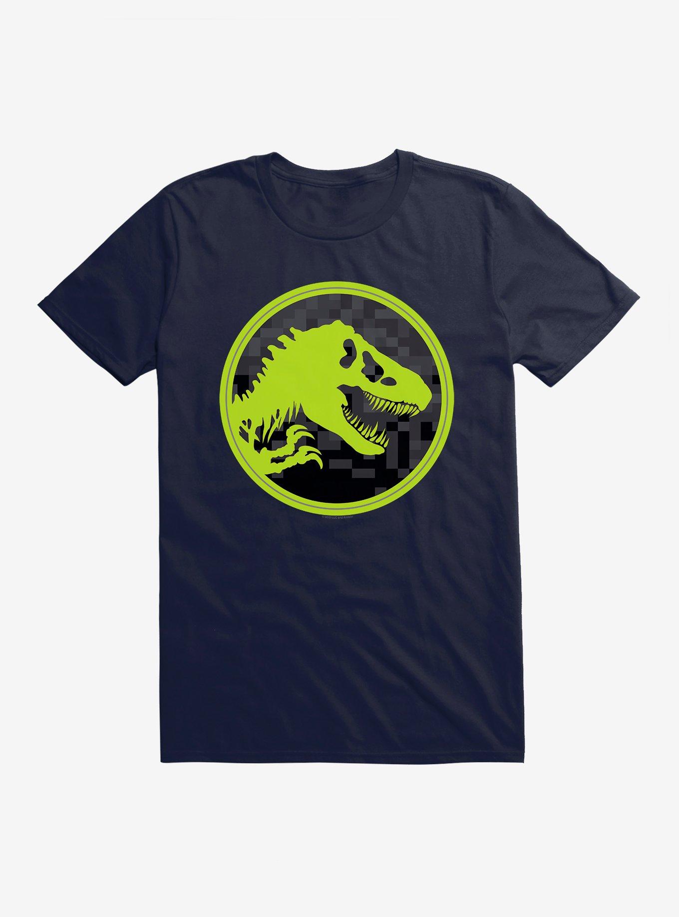 Jurassic World Green Neon Logo T-Shirt, , hi-res