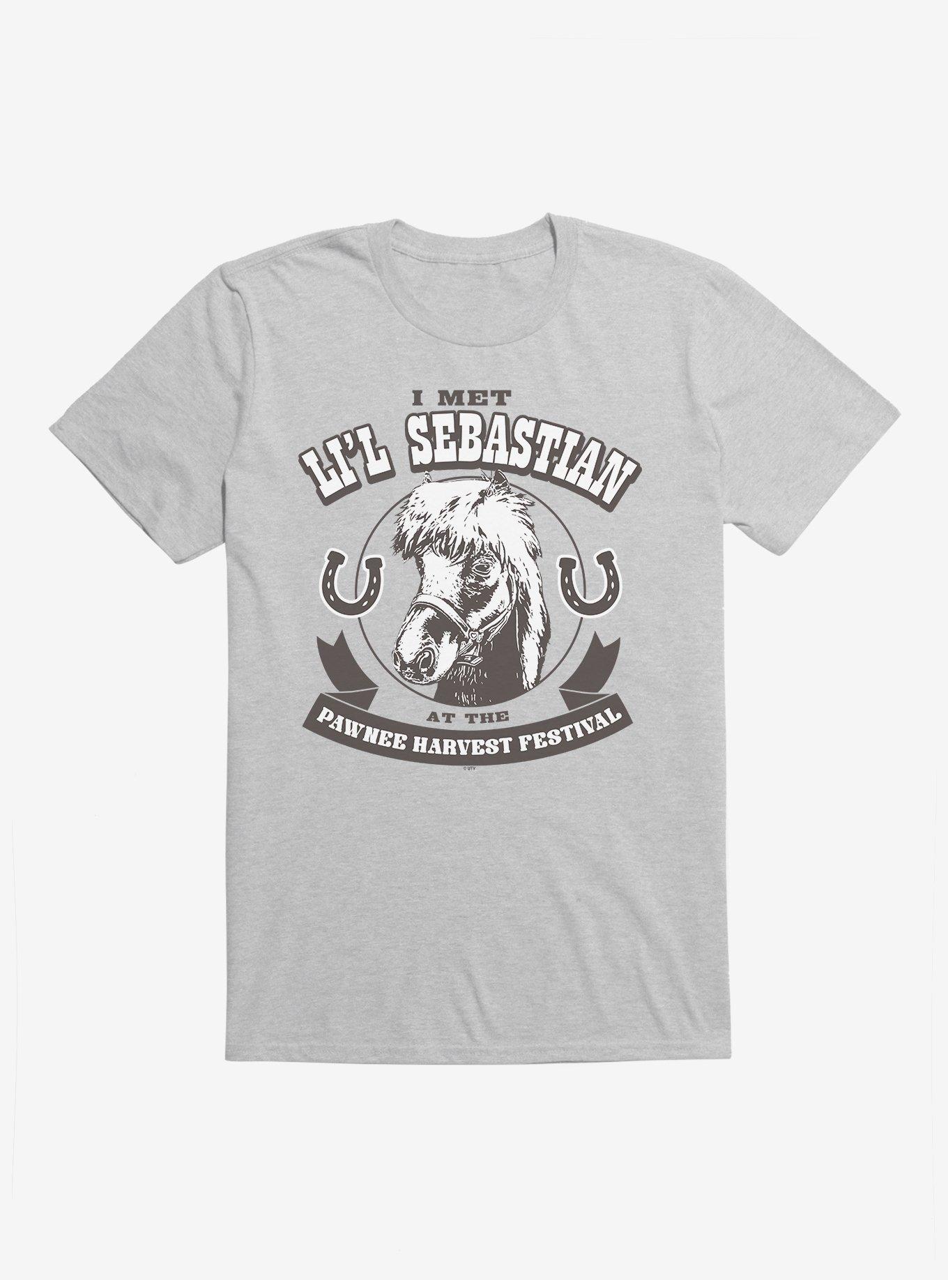 Parks And Recreation Li'l Sebastian T-Shirt, HEATHER GREY, hi-res