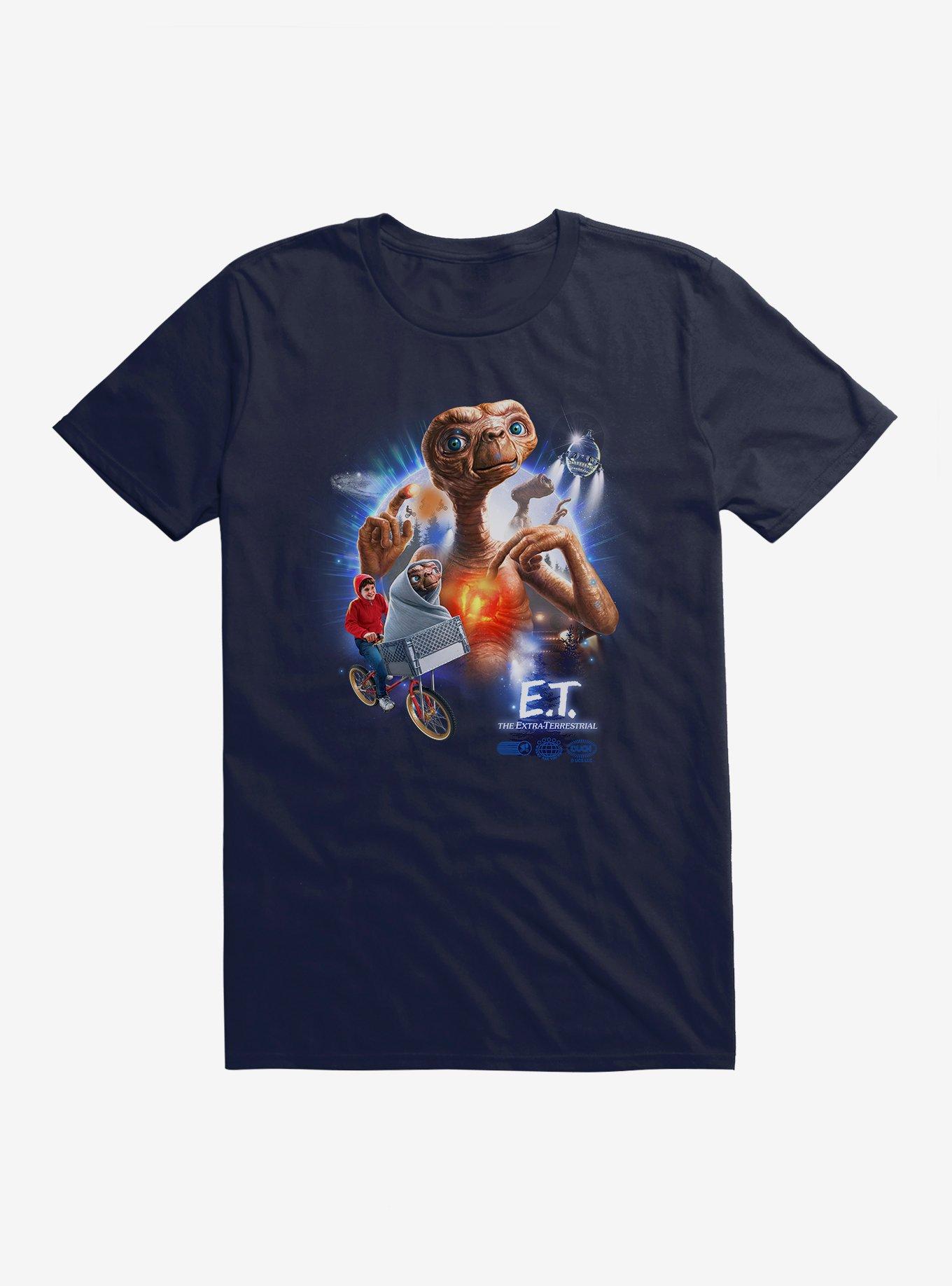 E.T. 40th Anniversary Iconic Movie Scenes Graphic T-Shirt, , hi-res