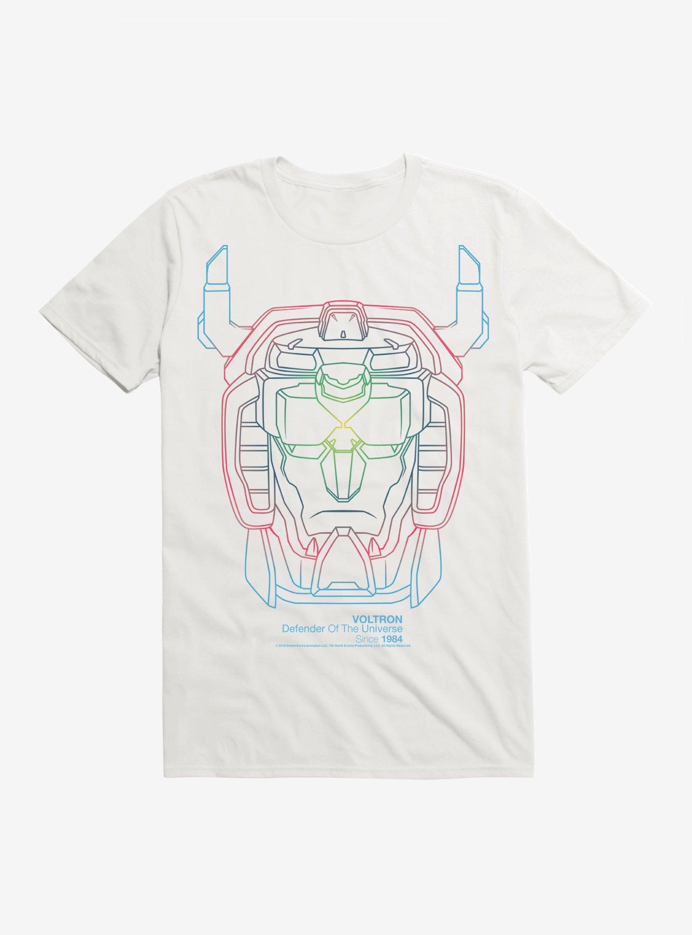 Voltron Head Sketch T-Shirt