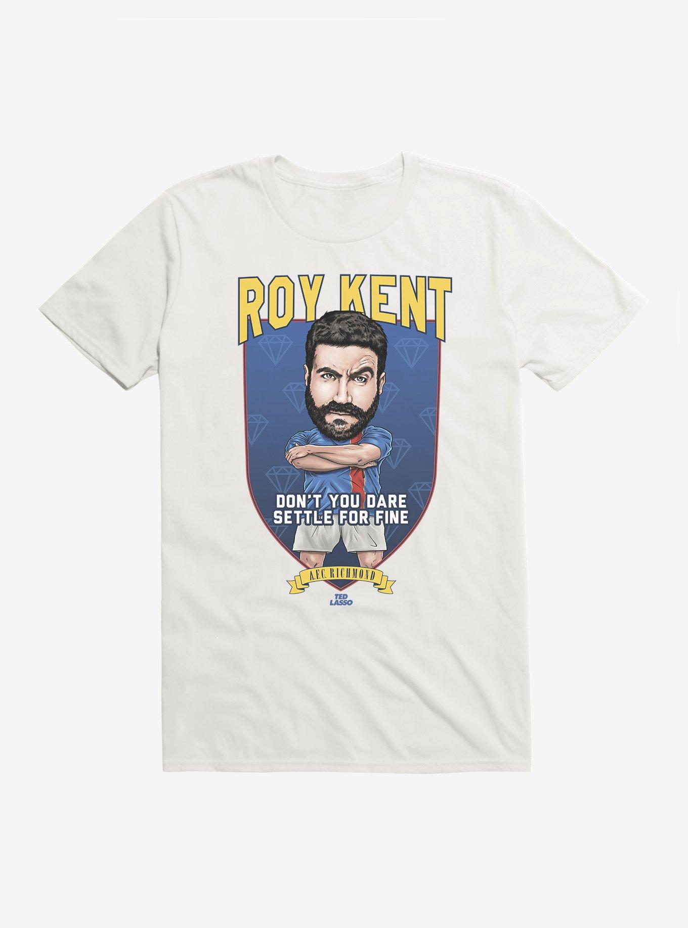Ted Lasso Roy Kent Don't Settle T-Shirt, WHITE, hi-res