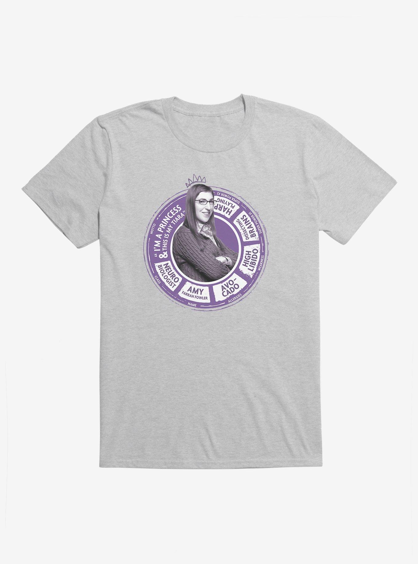 The Big Bang Theory Amy Farrah Fowler Wheel T-Shirt