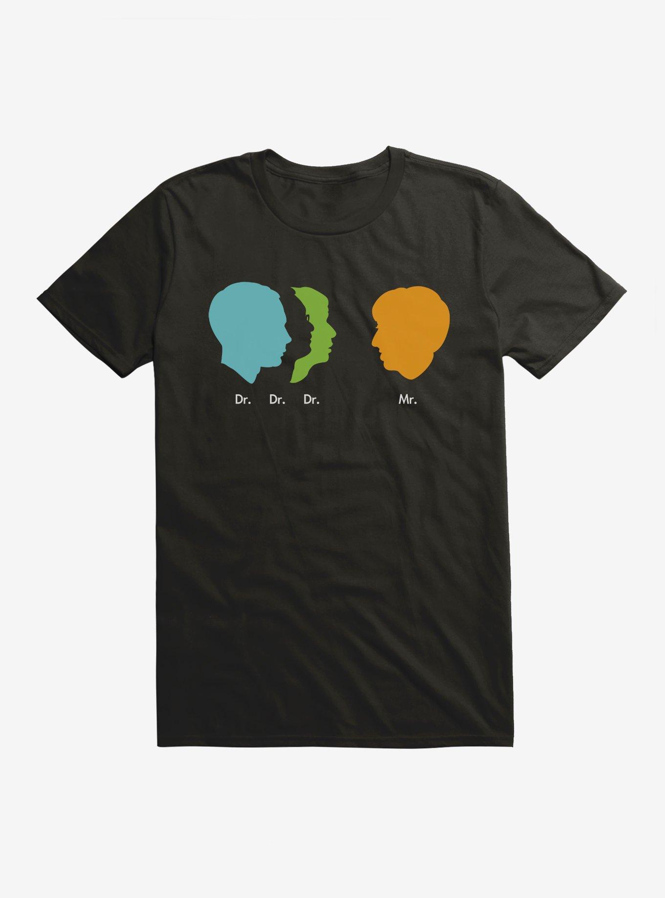 The Big Bang Theory Men's Doctors And Mr T-Shirt | Fruugo US