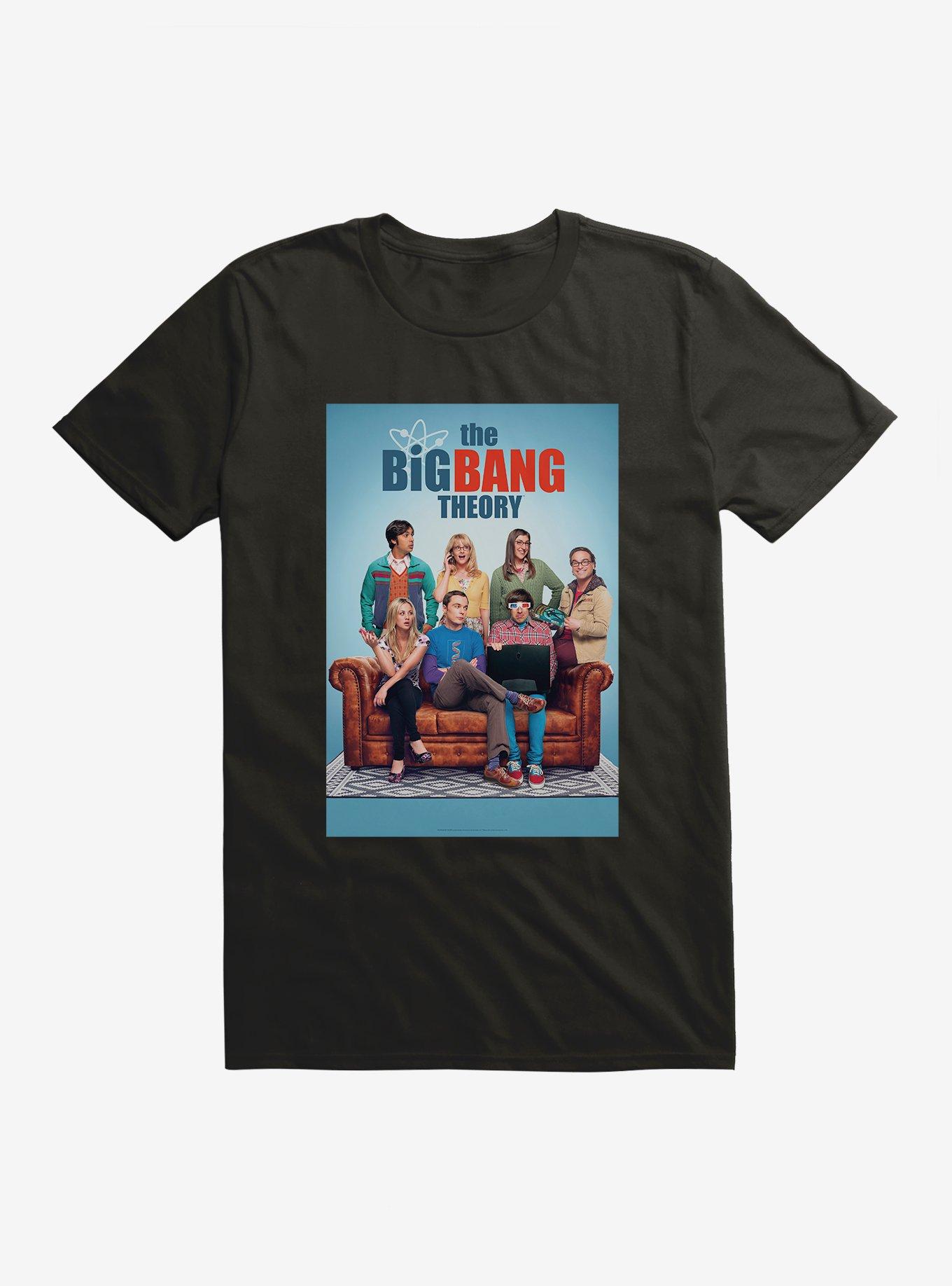 The Big Bang Theory Sofa Portrait T-Shirt, , hi-res