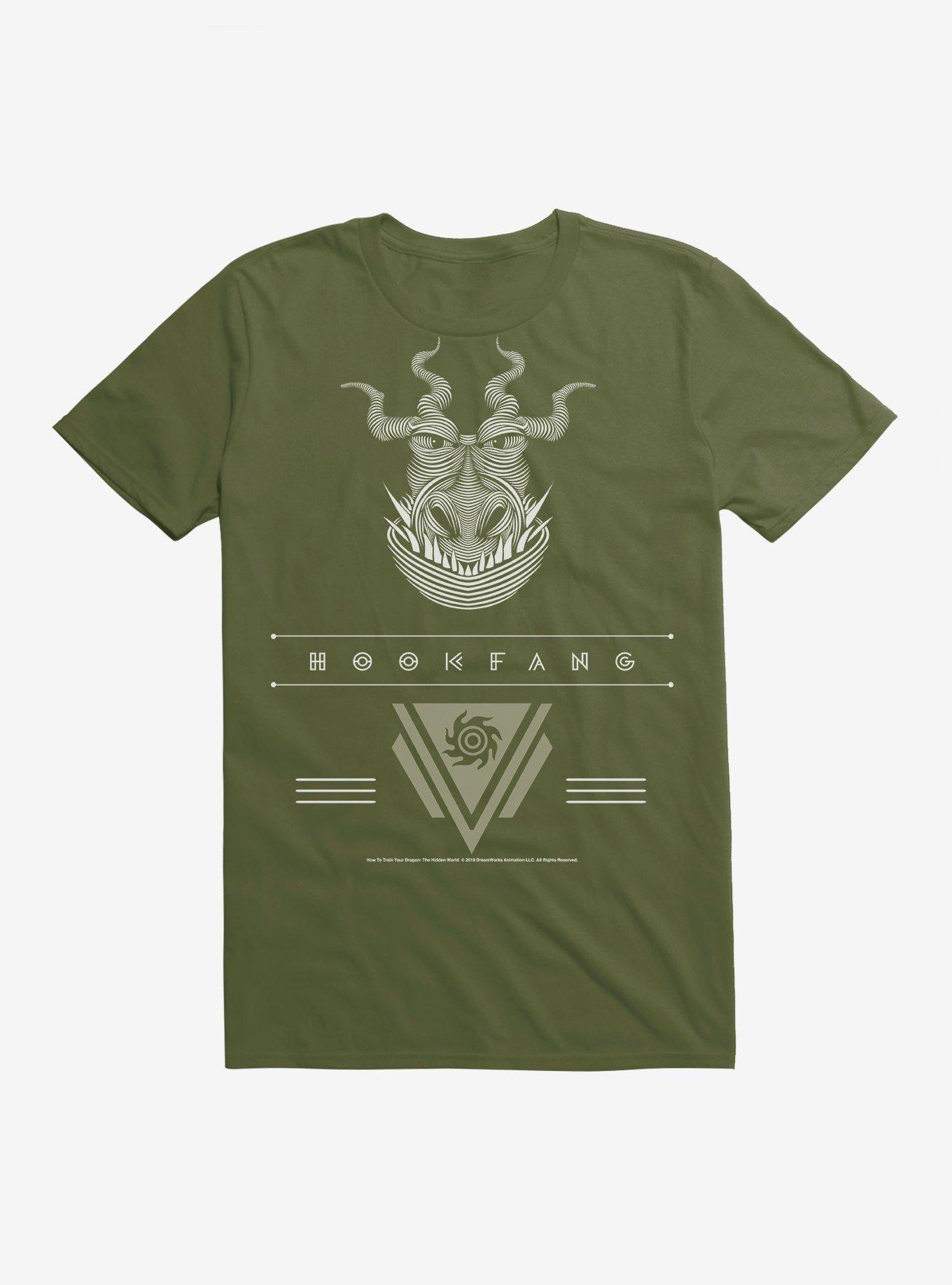 How To Train Your Dragon Hookfang Logo T-Shirt