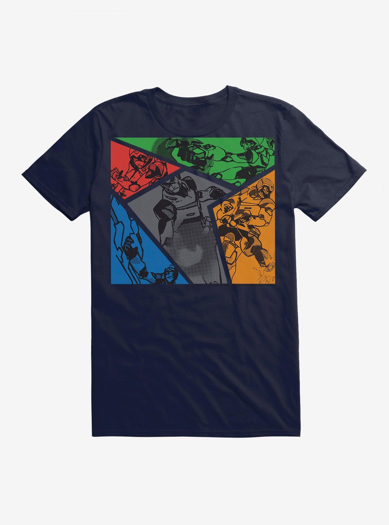 Voltron Group Contrast T-Shirt