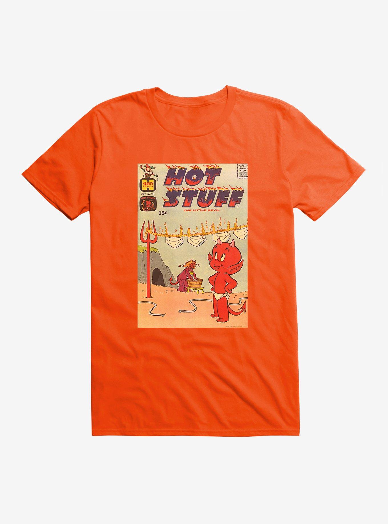 Hot Stuff The Little Devil Laundry Day Comic Cover T-Shirt