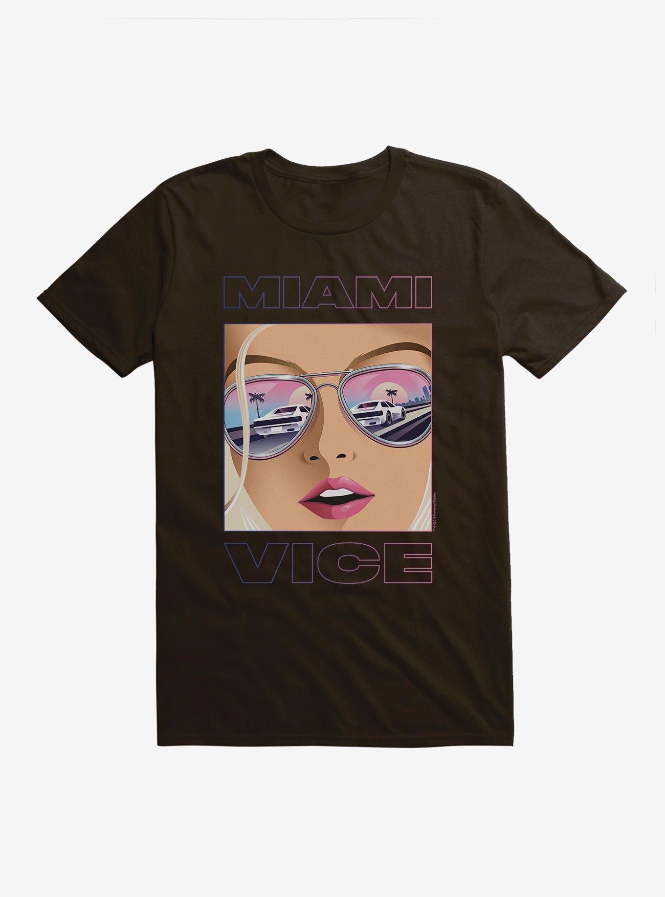 Miami Vice Sunglasses Reflection T-Shirt, , hi-res