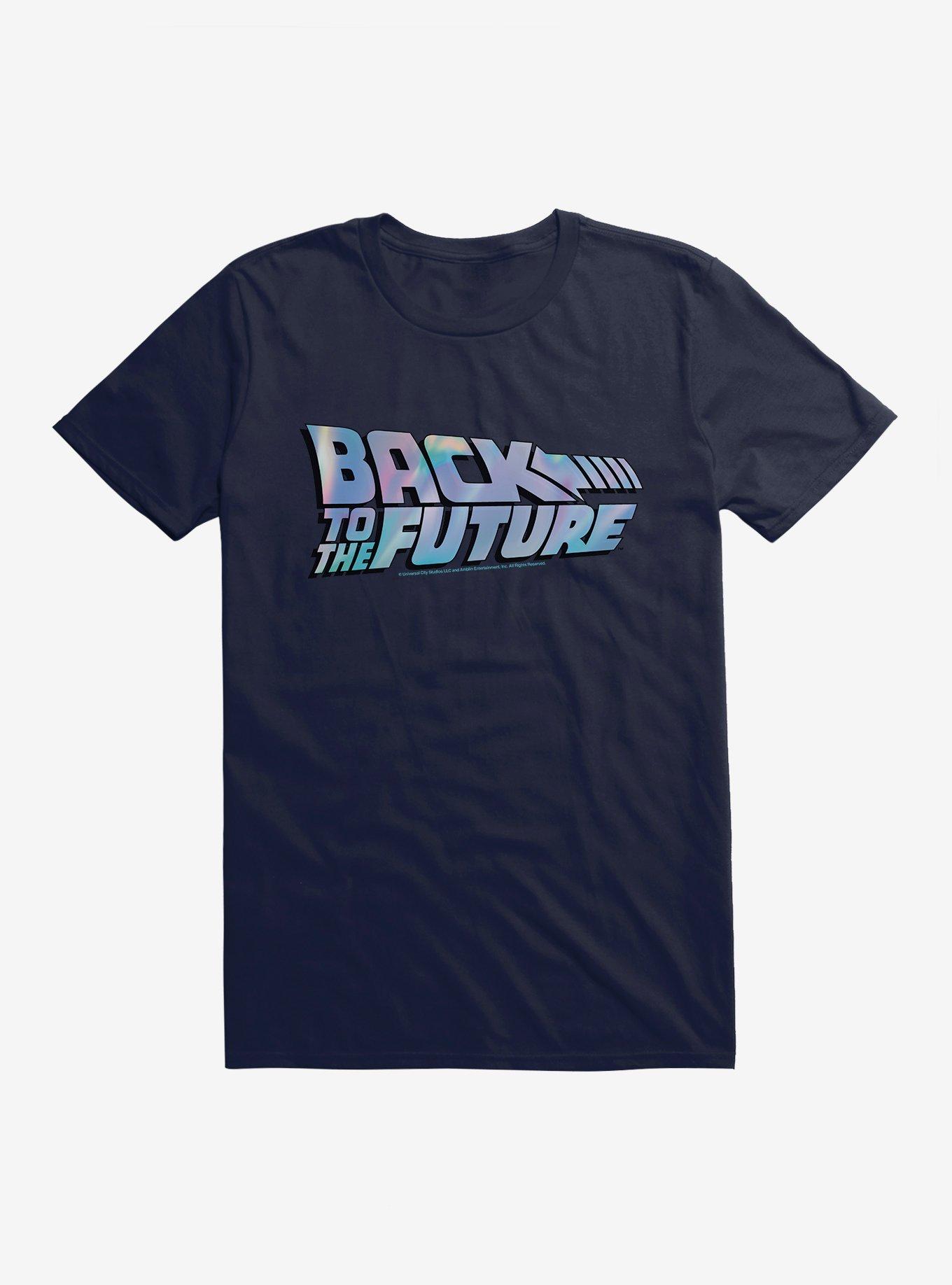 Back To The Future Pastel Logo T-Shirt, , hi-res