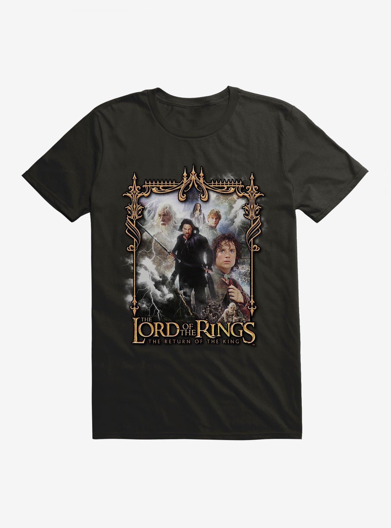 The Lord Of The Rings Return Of The King Framed Poster T-Shirt, , hi-res