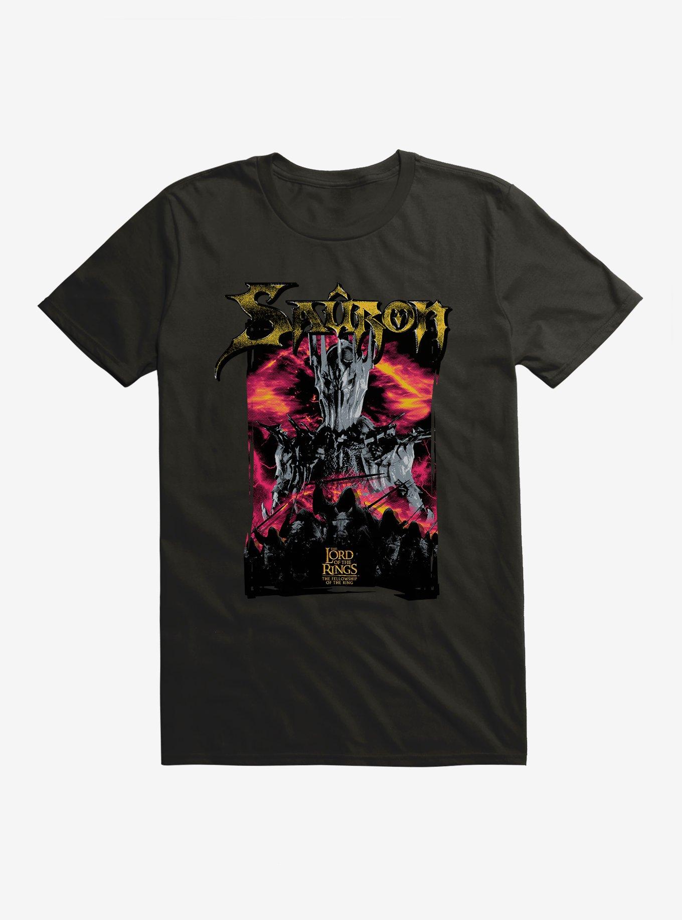 The Lord Of The Rings Sauron T-Shirt, BLACK, hi-res