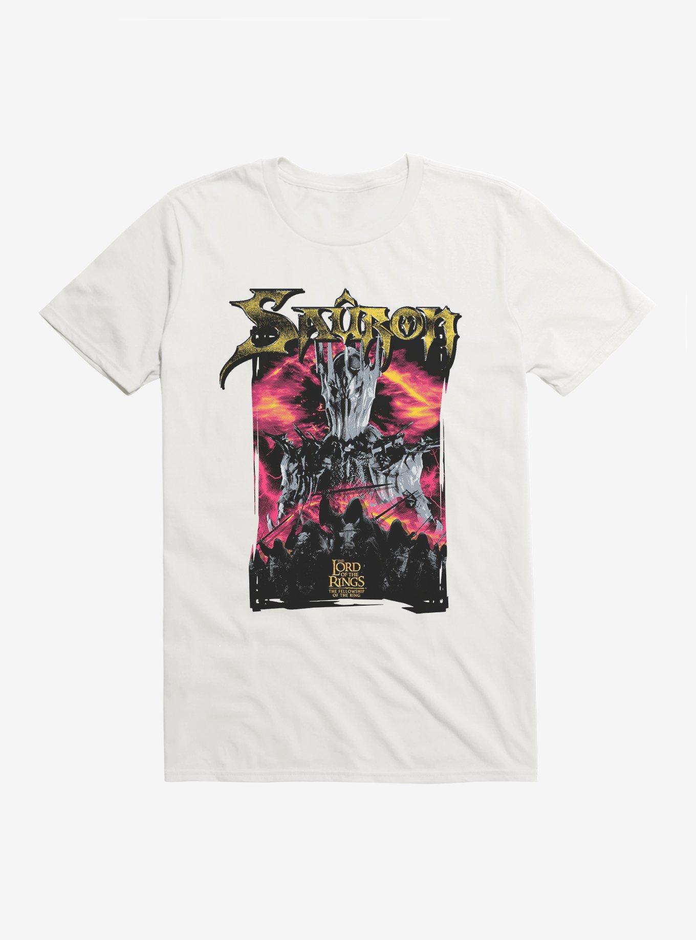 The Lord Of The Rings Sauron T-Shirt, WHITE, hi-res