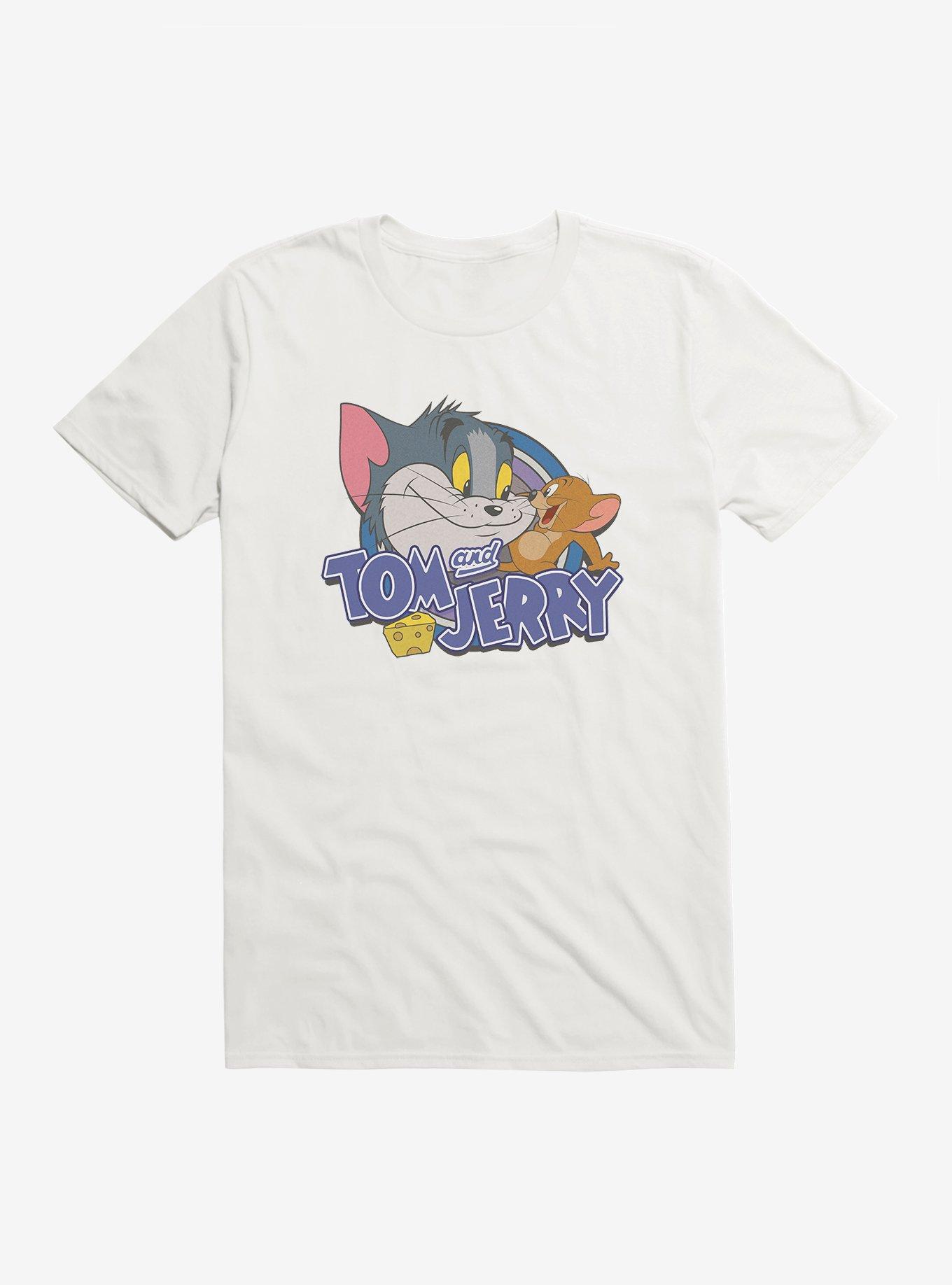 Tom And Jerry Friends And Foes T-Shirt, WHITE, hi-res