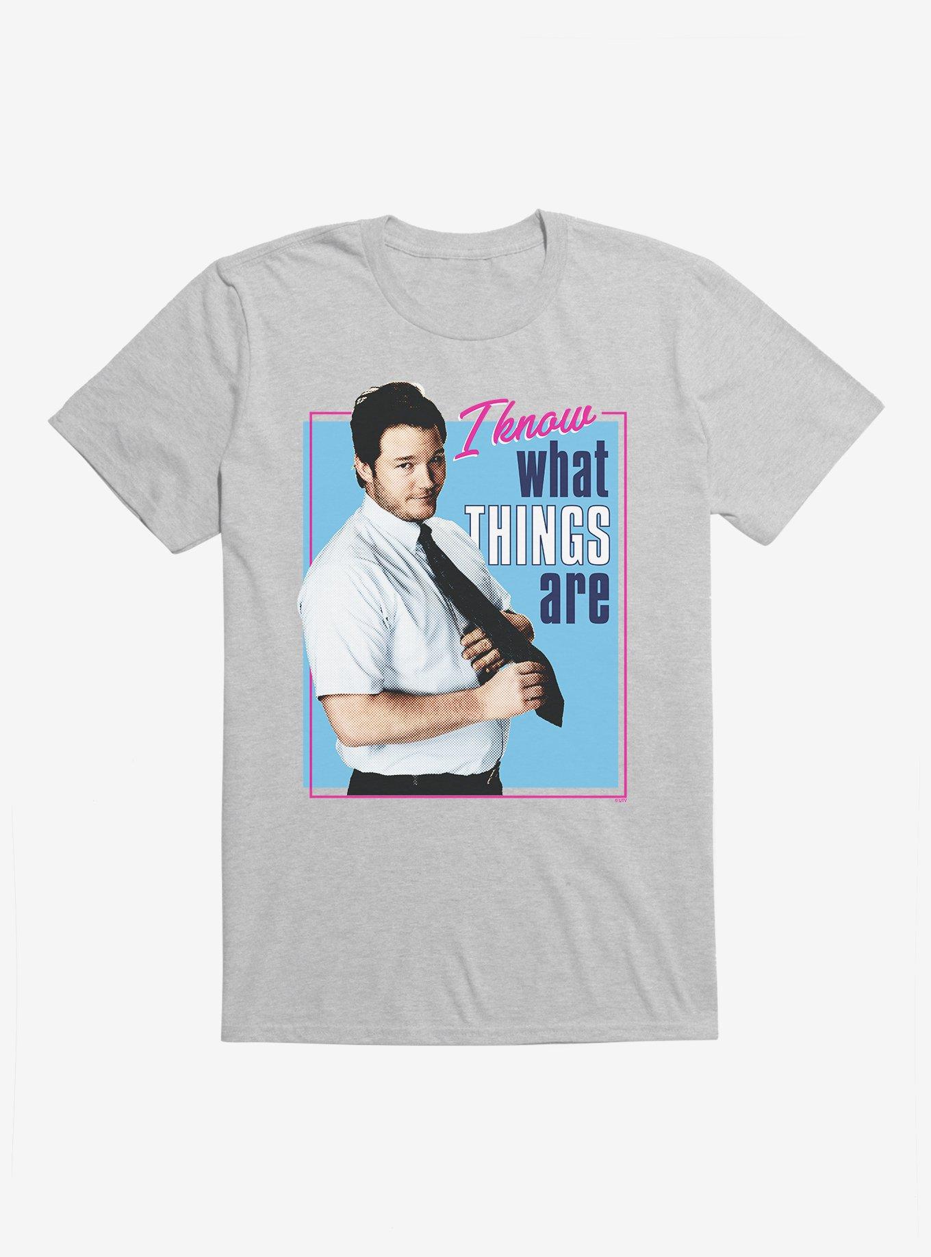 Parks And Recreation Andy Knows Things T-Shirt, , hi-res