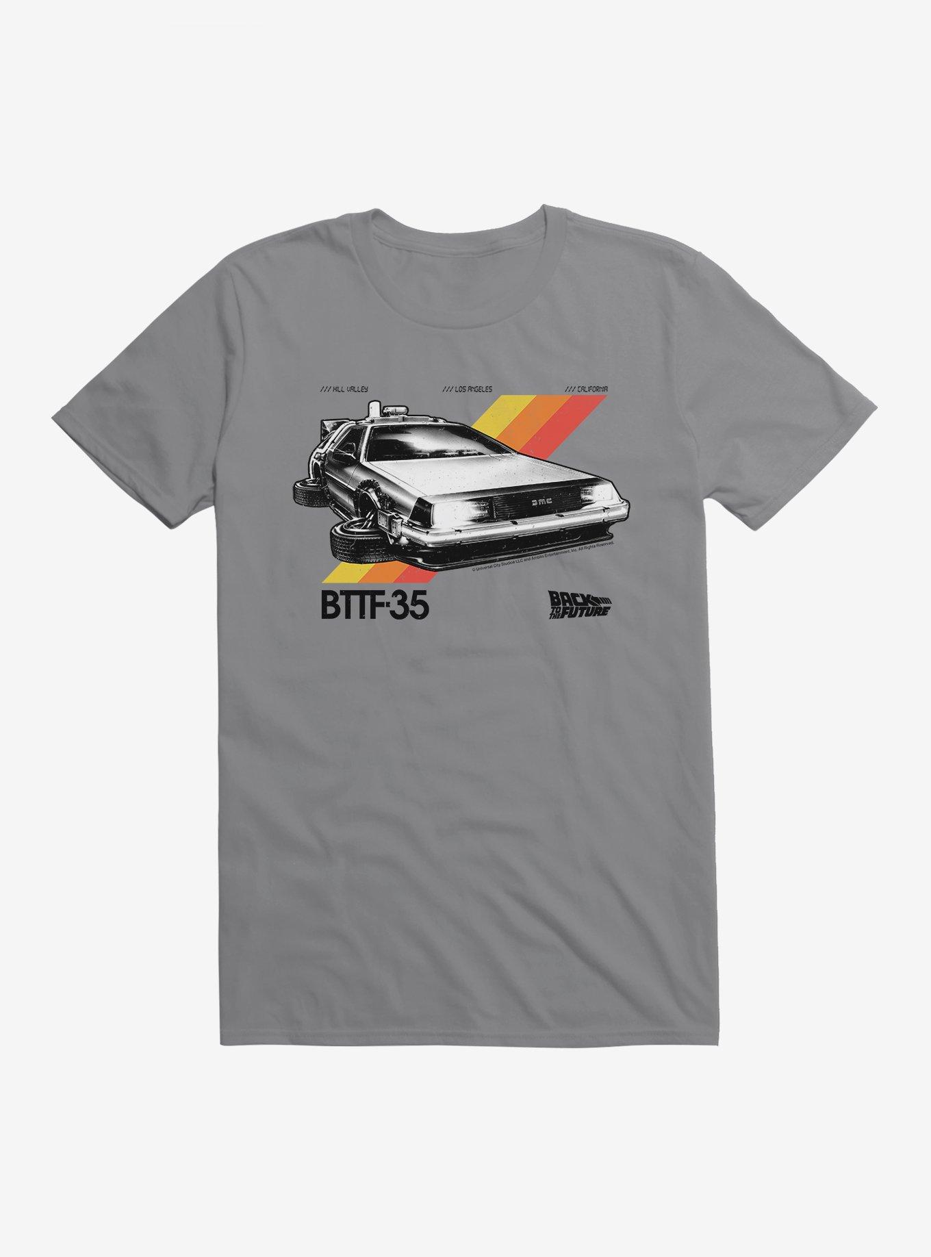 Back To The Future DeLorean Ready For Flight T-Shirt, , hi-res