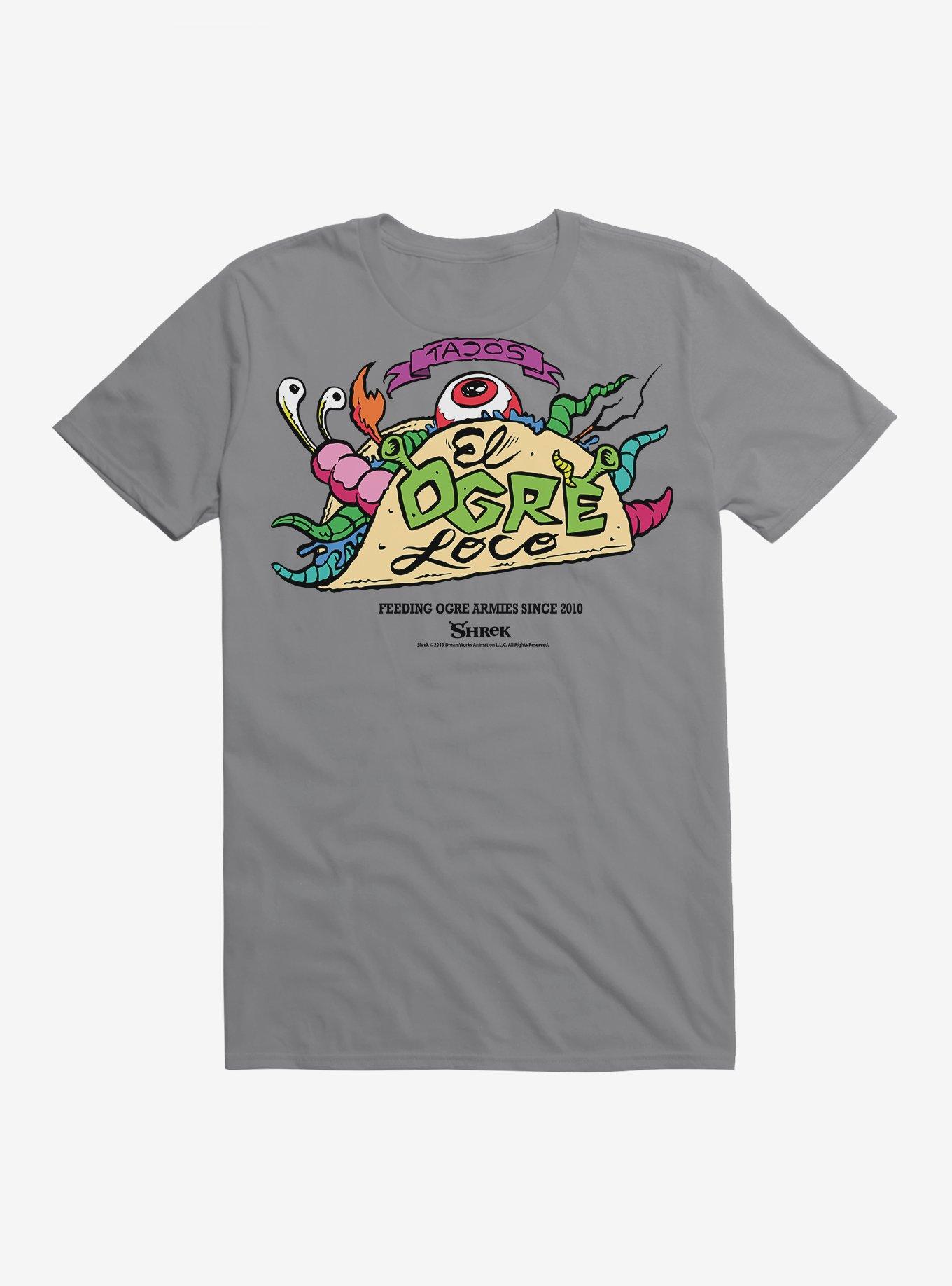 Shrek El Ogre Loco T-Shirt, STORM GREY, hi-res