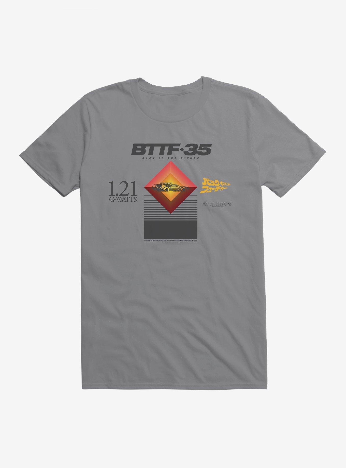 Back To The Future BTTF-35 1.21 G-Watts T-Shirt