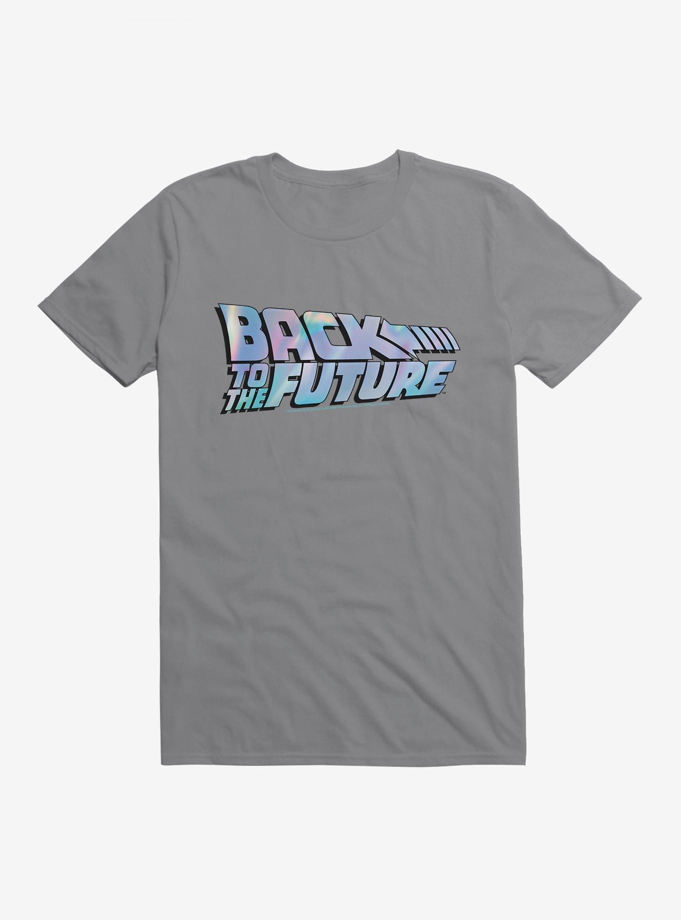 Back To The Future Pastel Logo T-Shirt, , hi-res