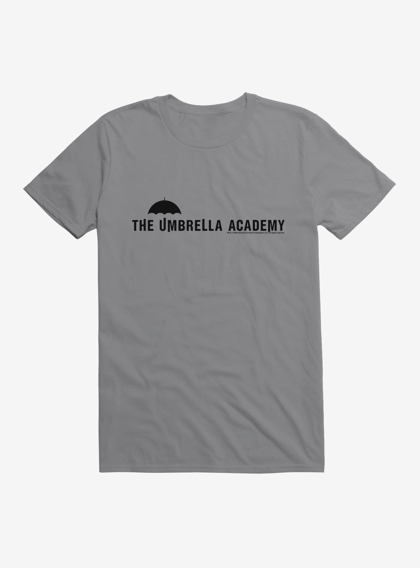 The Umbrella Academy Bold Logo T-Shirt, STORM GREY, hi-res