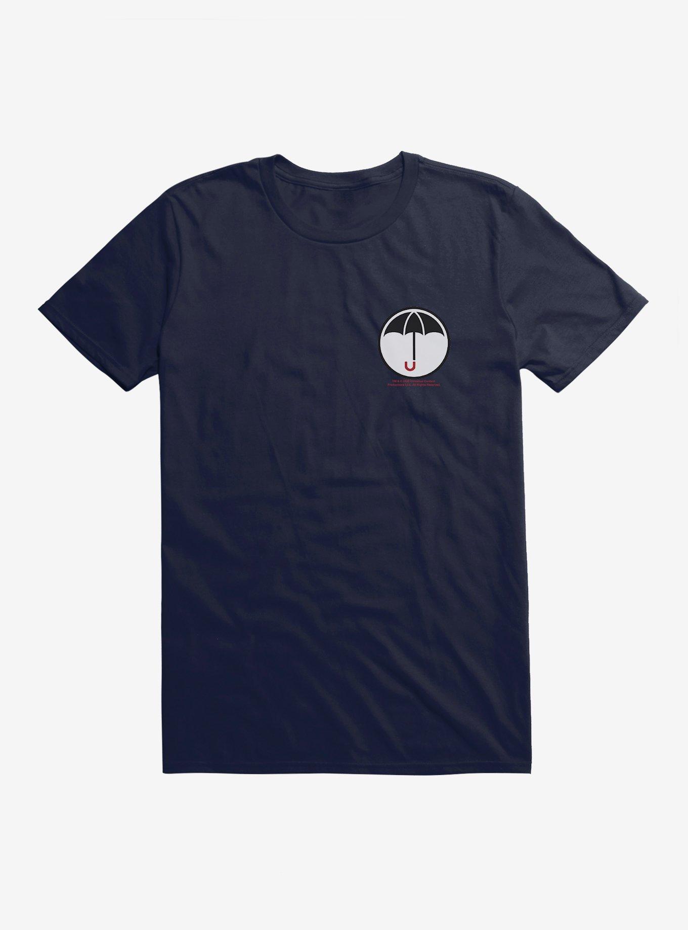 The Umbrella Academy Umbrella Emblem T-Shirt, NAVY, hi-res