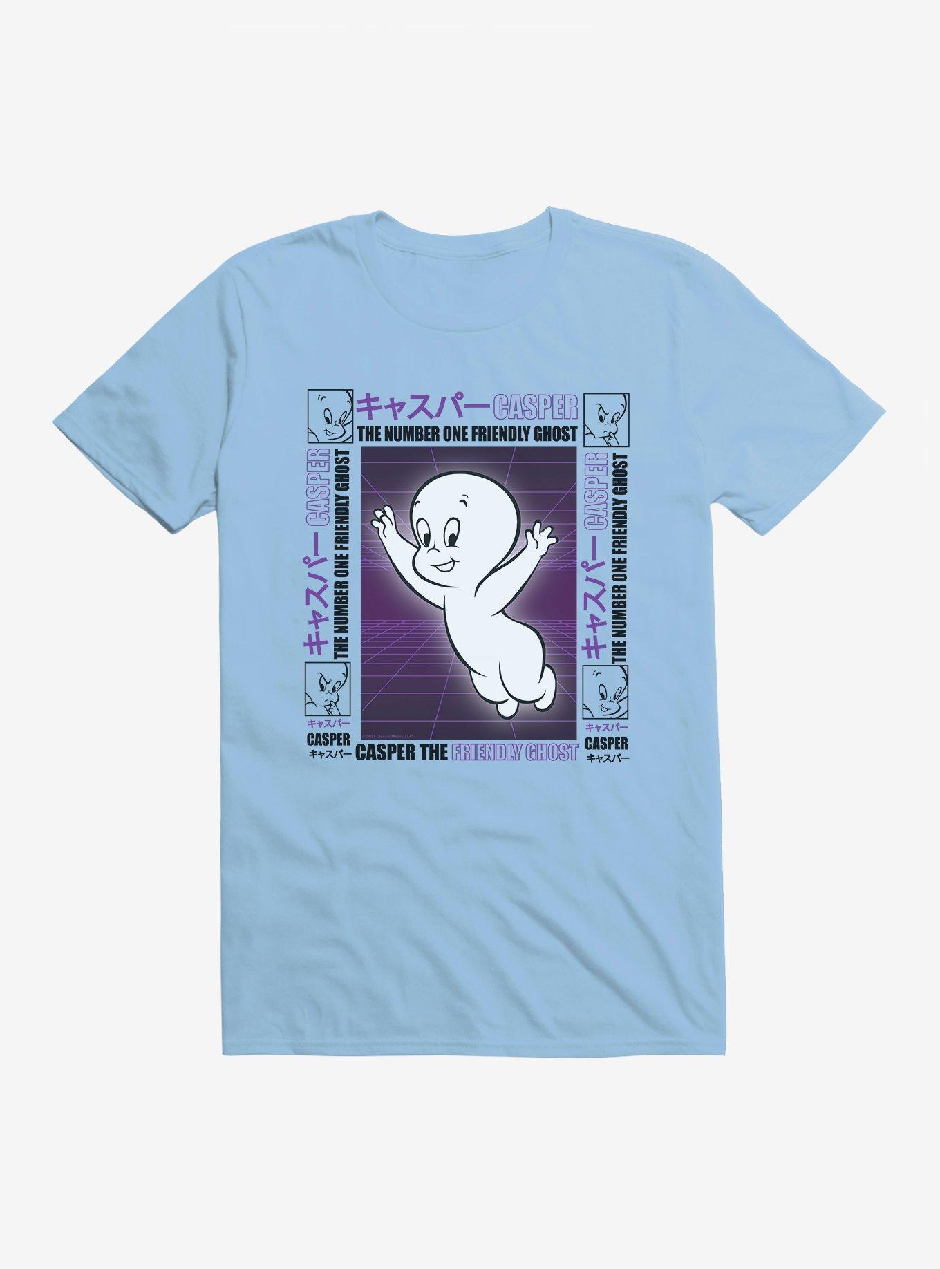 Casper The Friendly Ghost Virtual Raver Number One T-Shirt, , hi-res