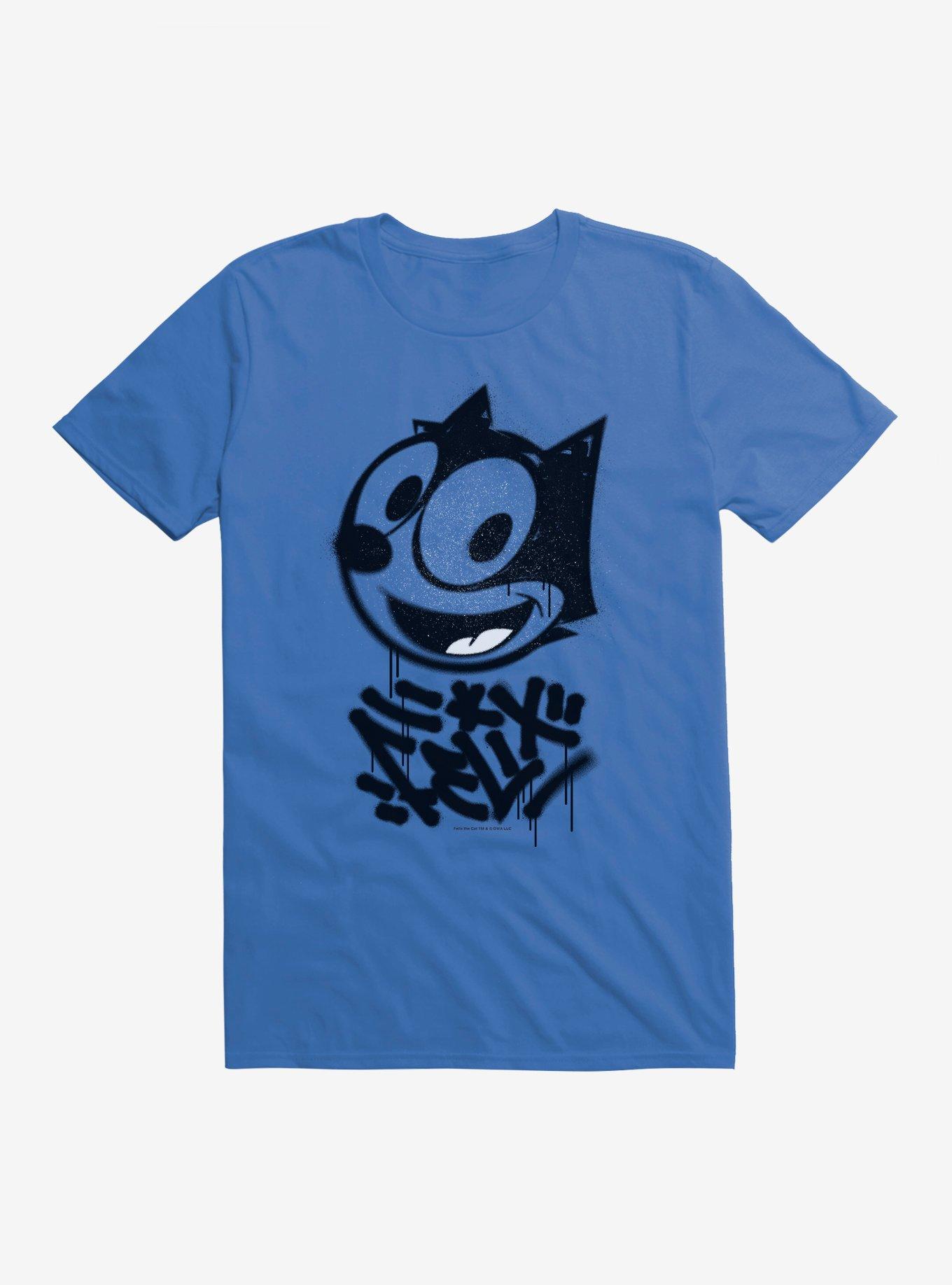 Felix The Cat Graffiti Art All Smiles Felix T-Shirt, , hi-res
