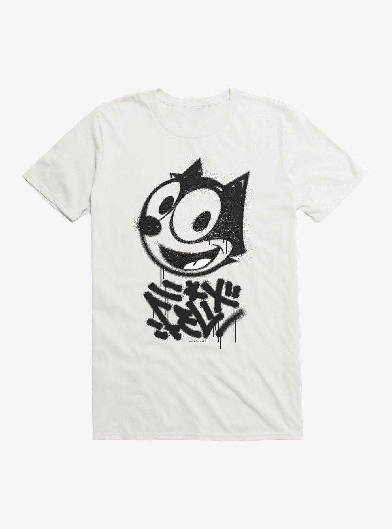 Felix The Cat Graffiti Art All Smiles Felix T-Shirt, , hi-res