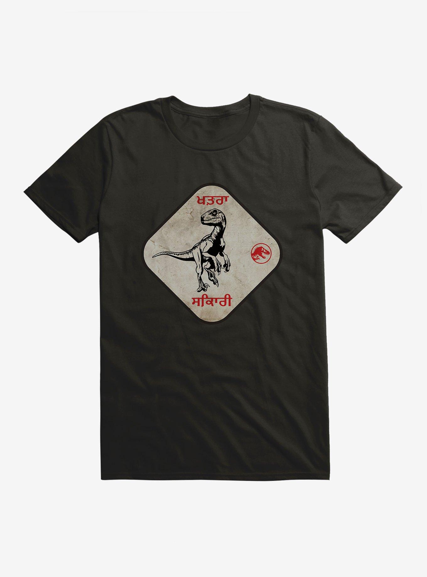 Jurassic World Dominion Velociraptor Warning T-Shirt, , hi-res