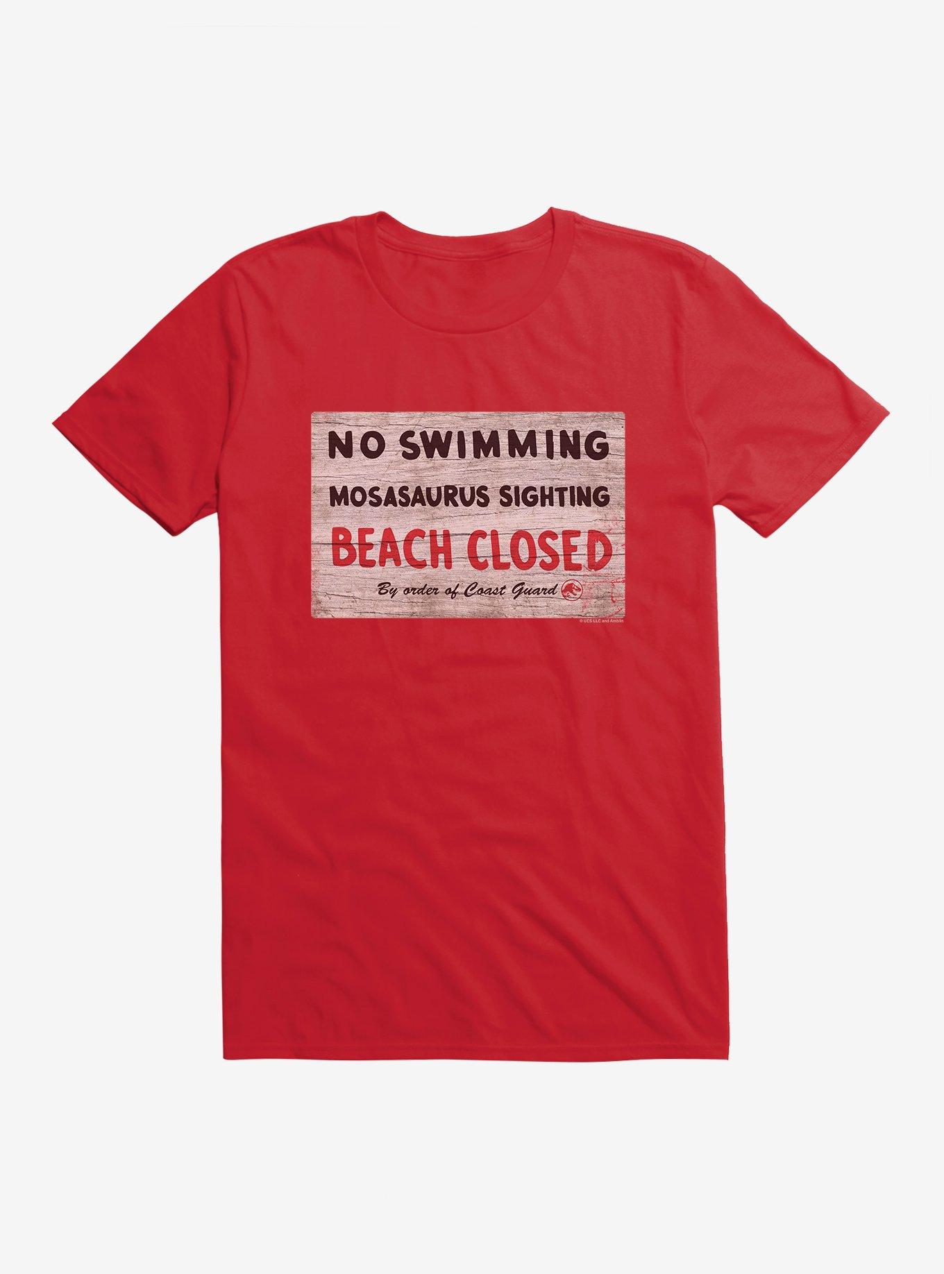 Jurassic World Dominion No Swimming T-Shirt