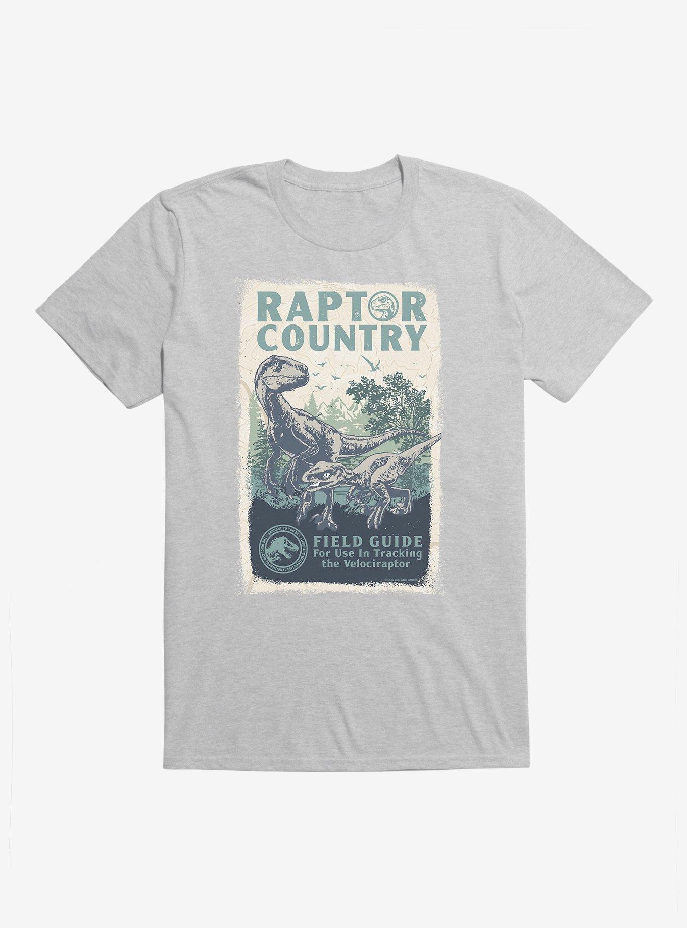 Jurassic World Dominion Raptor Country T-Shirt, HEATHER GREY, hi-res