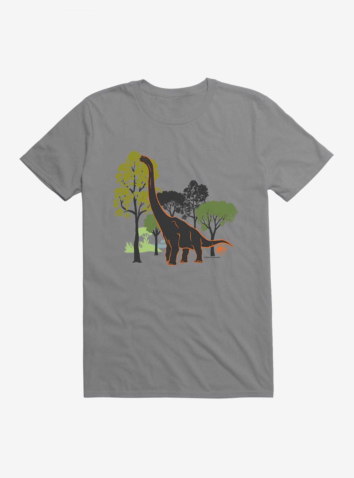 JURASSIC WORLD Brachiosaurus T-Shirt, STORM GREY, hi-res