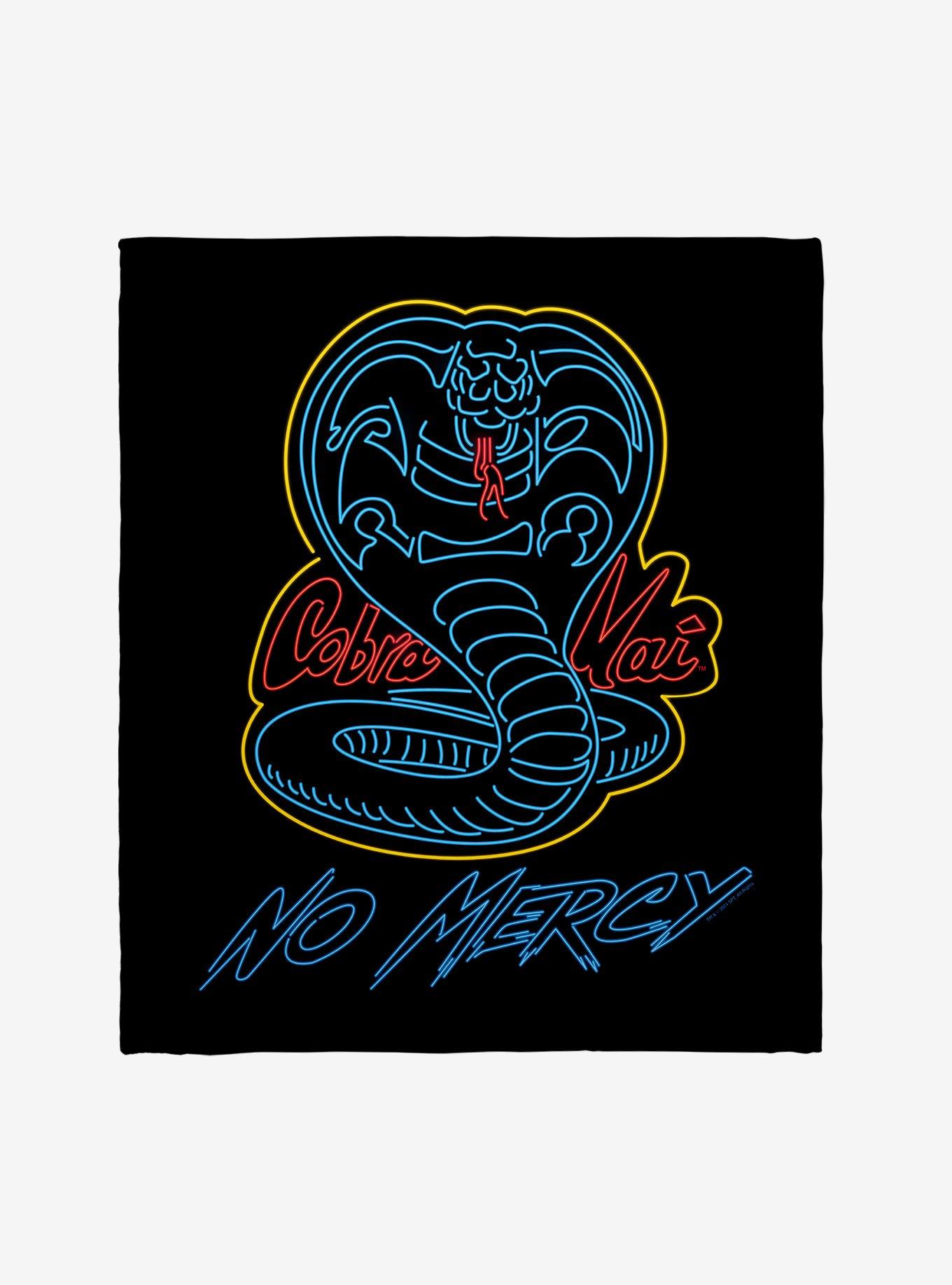 Cobra Kai No Mercy Throw Blanket