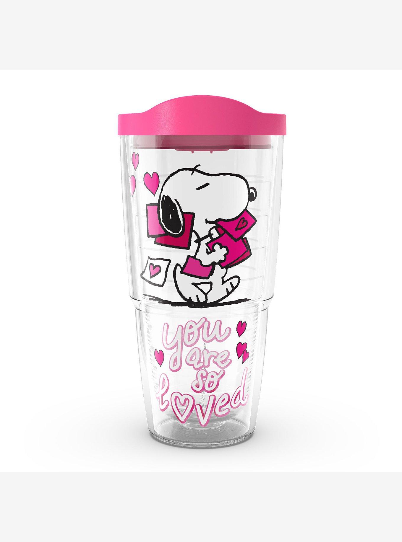 Peanuts Snoopy Love 24oz Tumbler, , hi-res