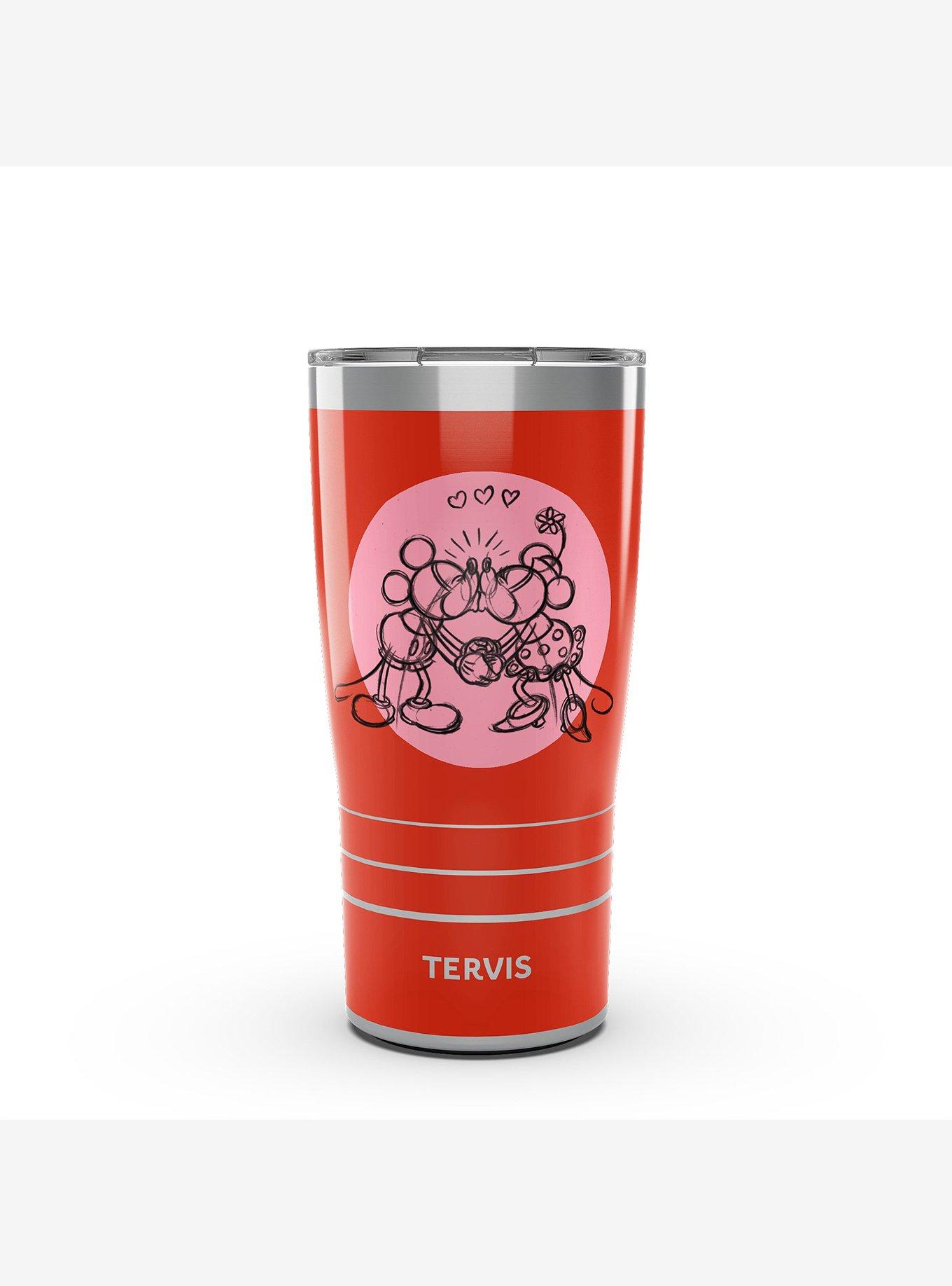 Disney Mickey and Minnie Smooch 20oz Tumbler, , hi-res