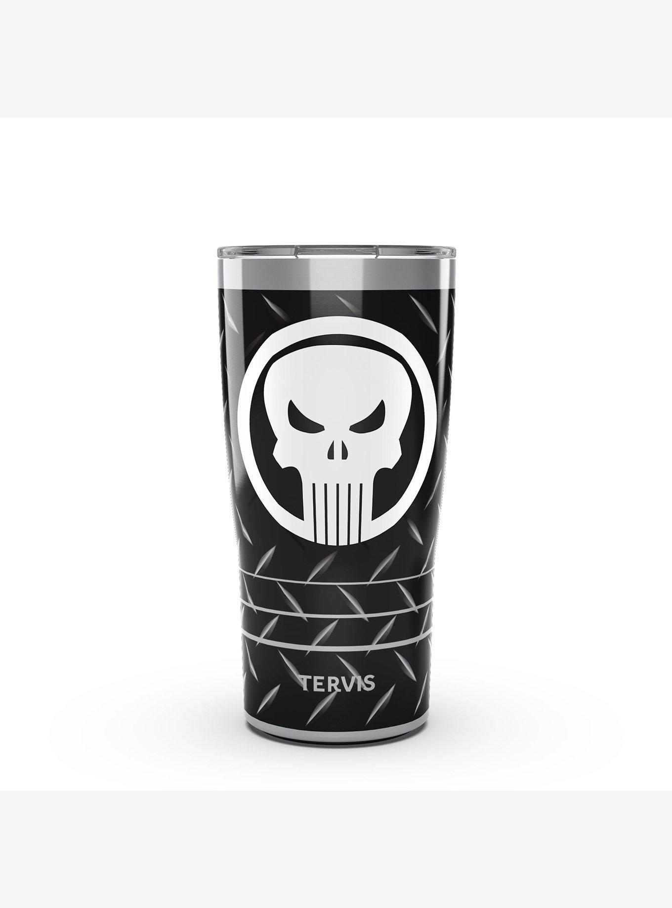 Marvel Punisher Black 20oz Tumbler, , hi-res