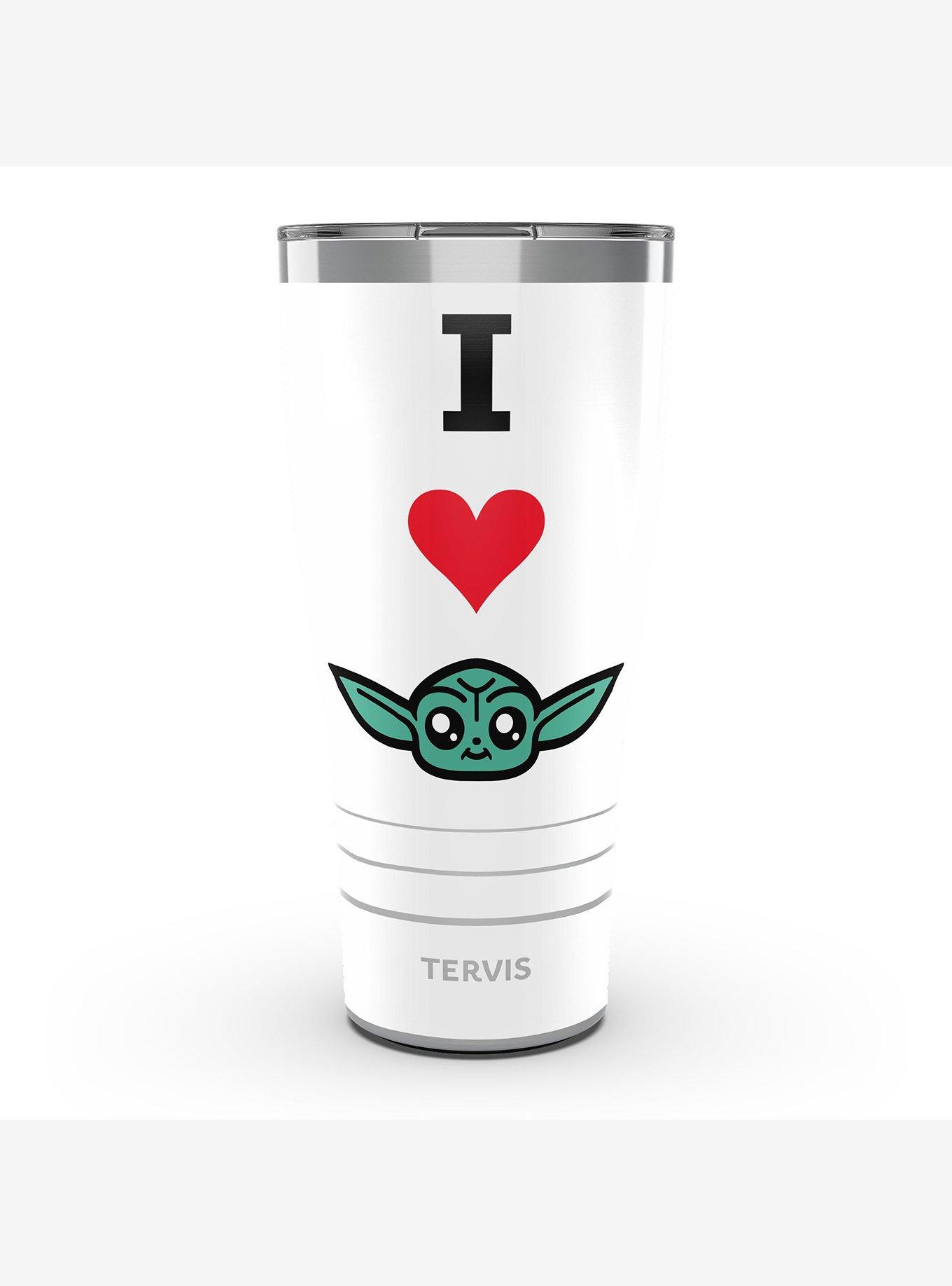 Star Wars The Mandalorian I Heart Grogu 30oz Tumbler