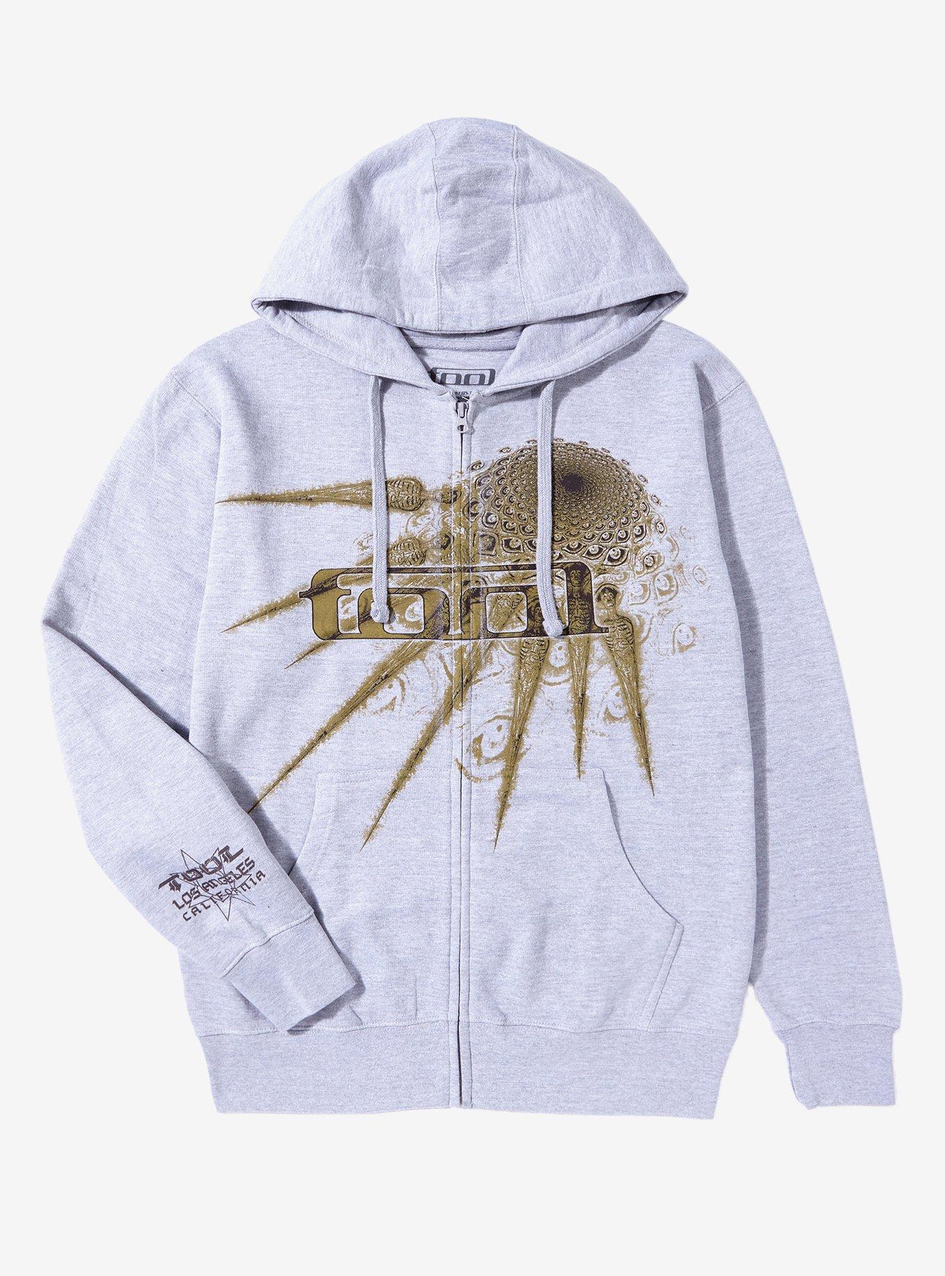 Metal spiked hoodie best sale