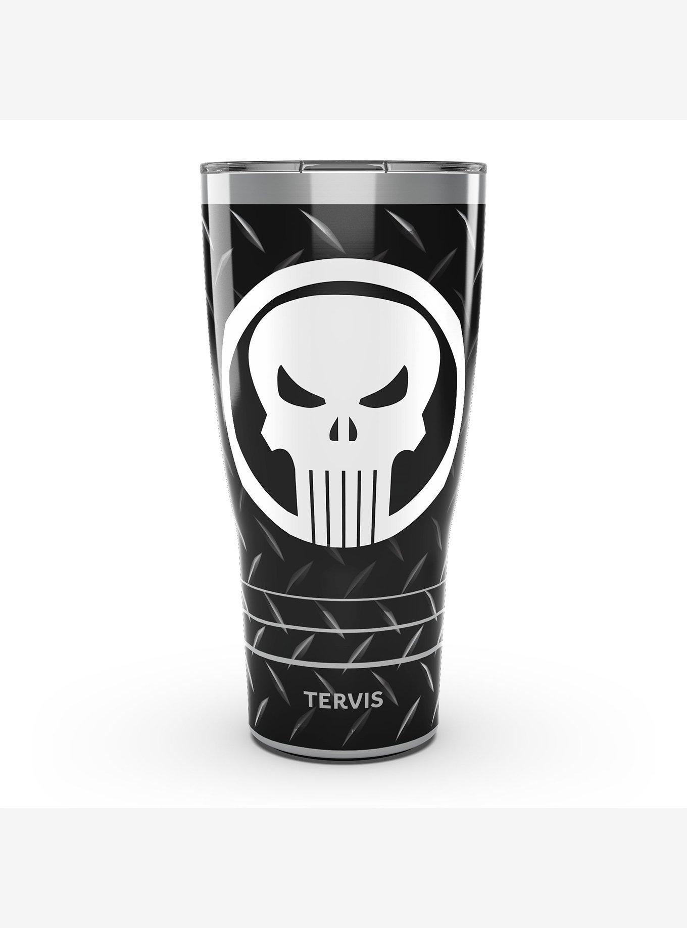 Marvel Punisher Black 30oz Tumbler, , hi-res